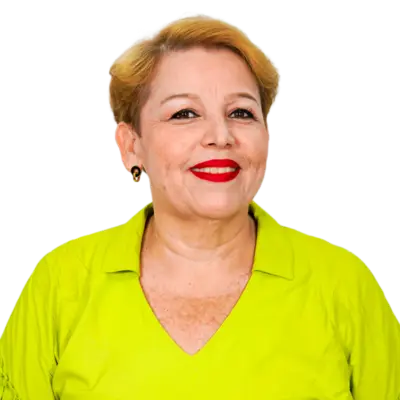 Alexandra Mosquera
Trujillo
Directora

Trabajadora social
Magíster en Gestión y Gerencia Educativa.