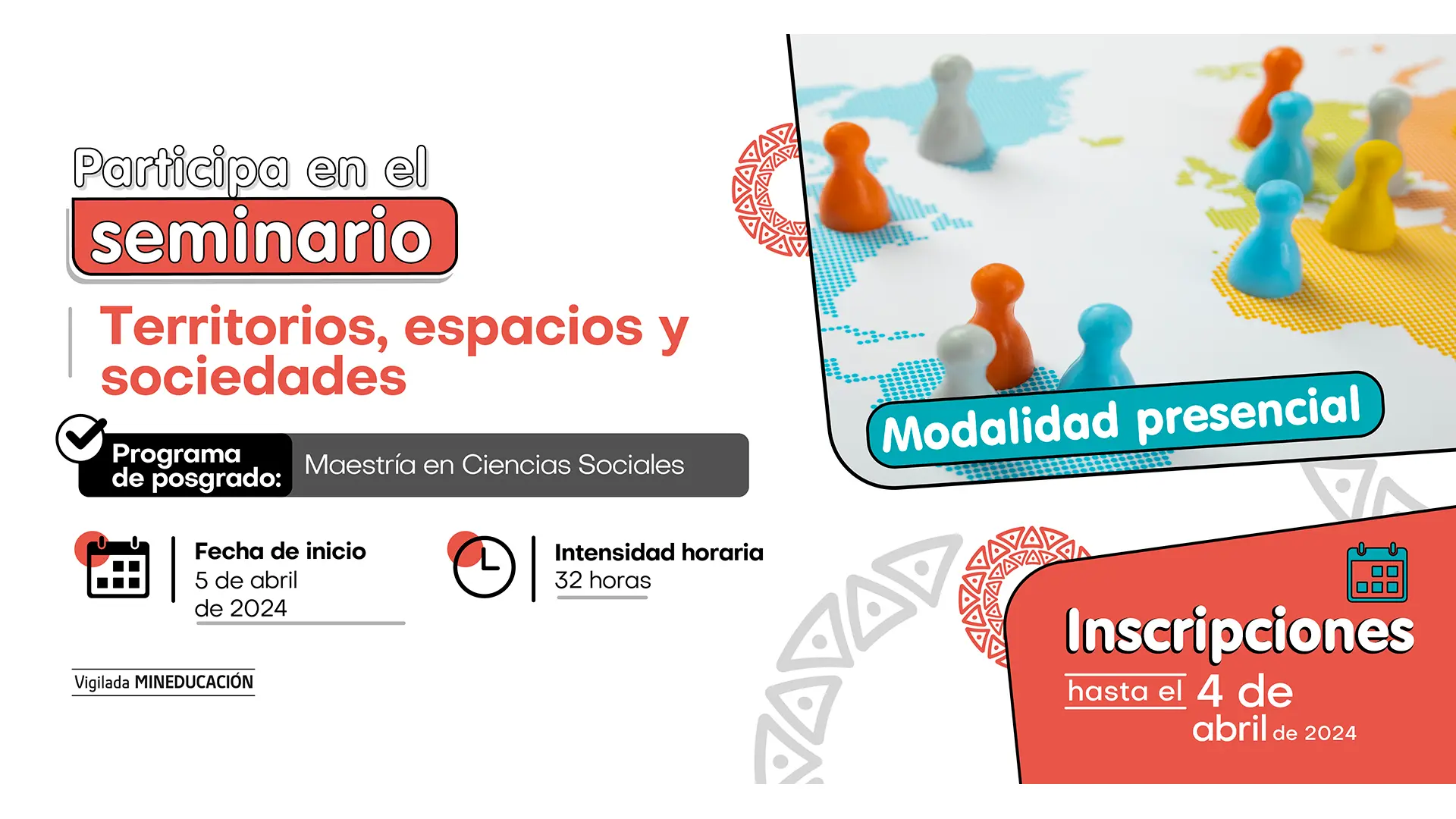 Curso Territorios, espacios y sociedades