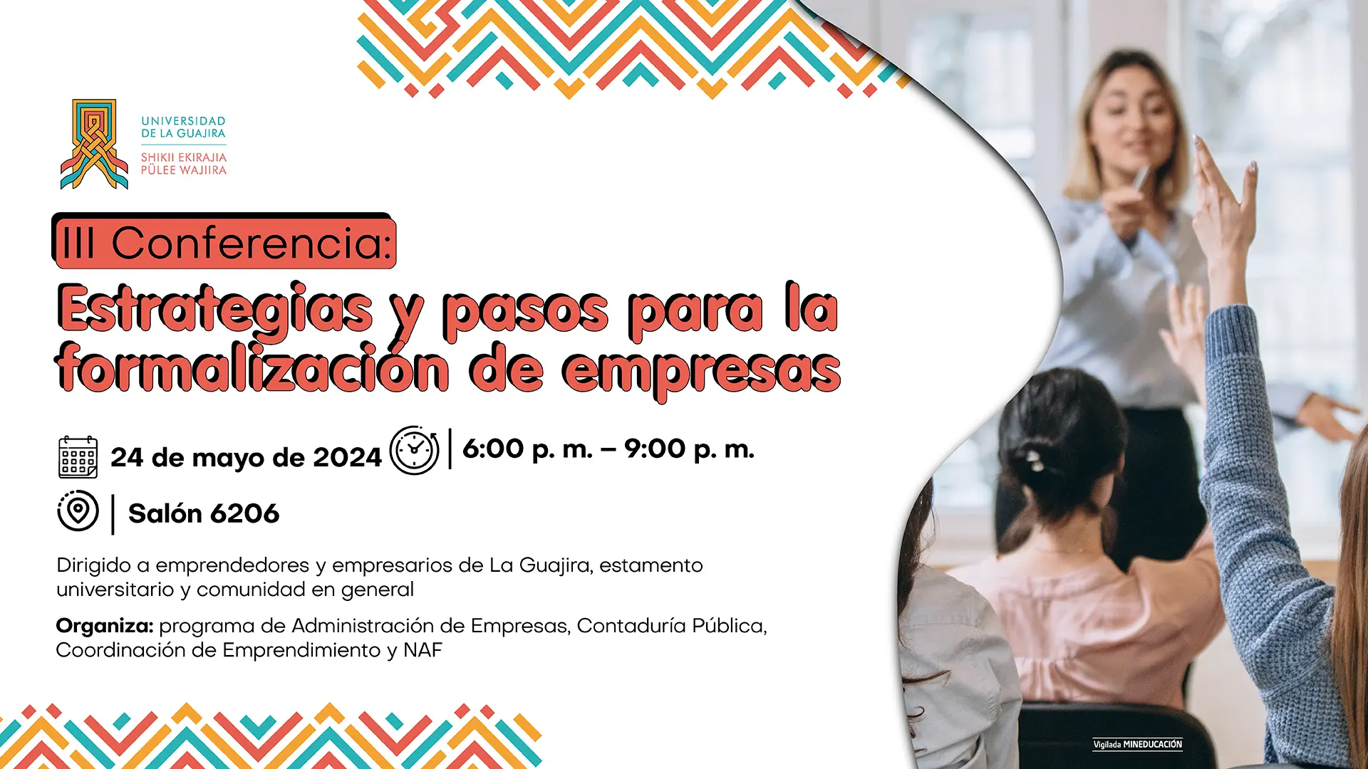 III Conferencia Estrategias y pasos para la formalización de empresas