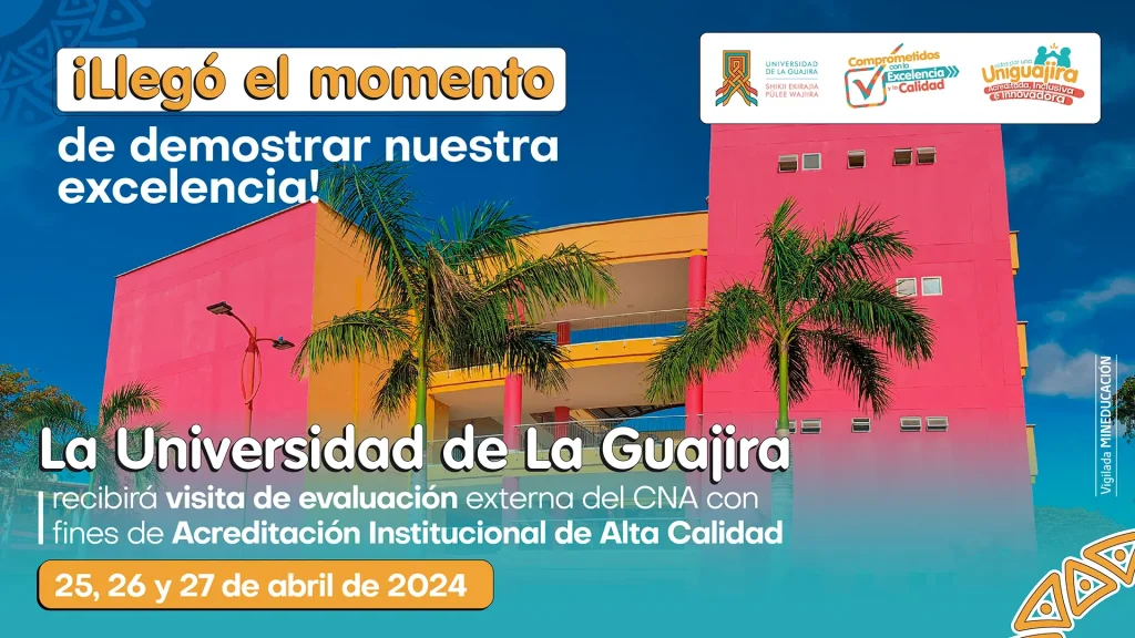 La Universidad de La Guajira recibirá visita de evaluación externa del CNA