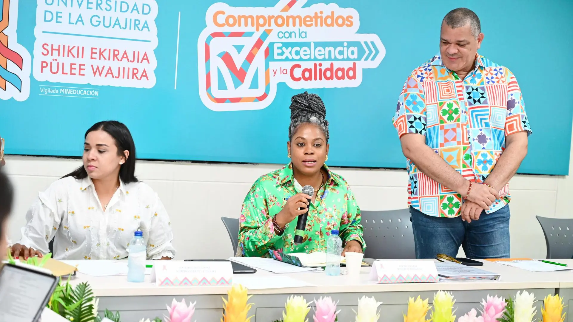 Ministra de educación notifica en Uniguajira la aprobación del programa de Nutrición y Dietética