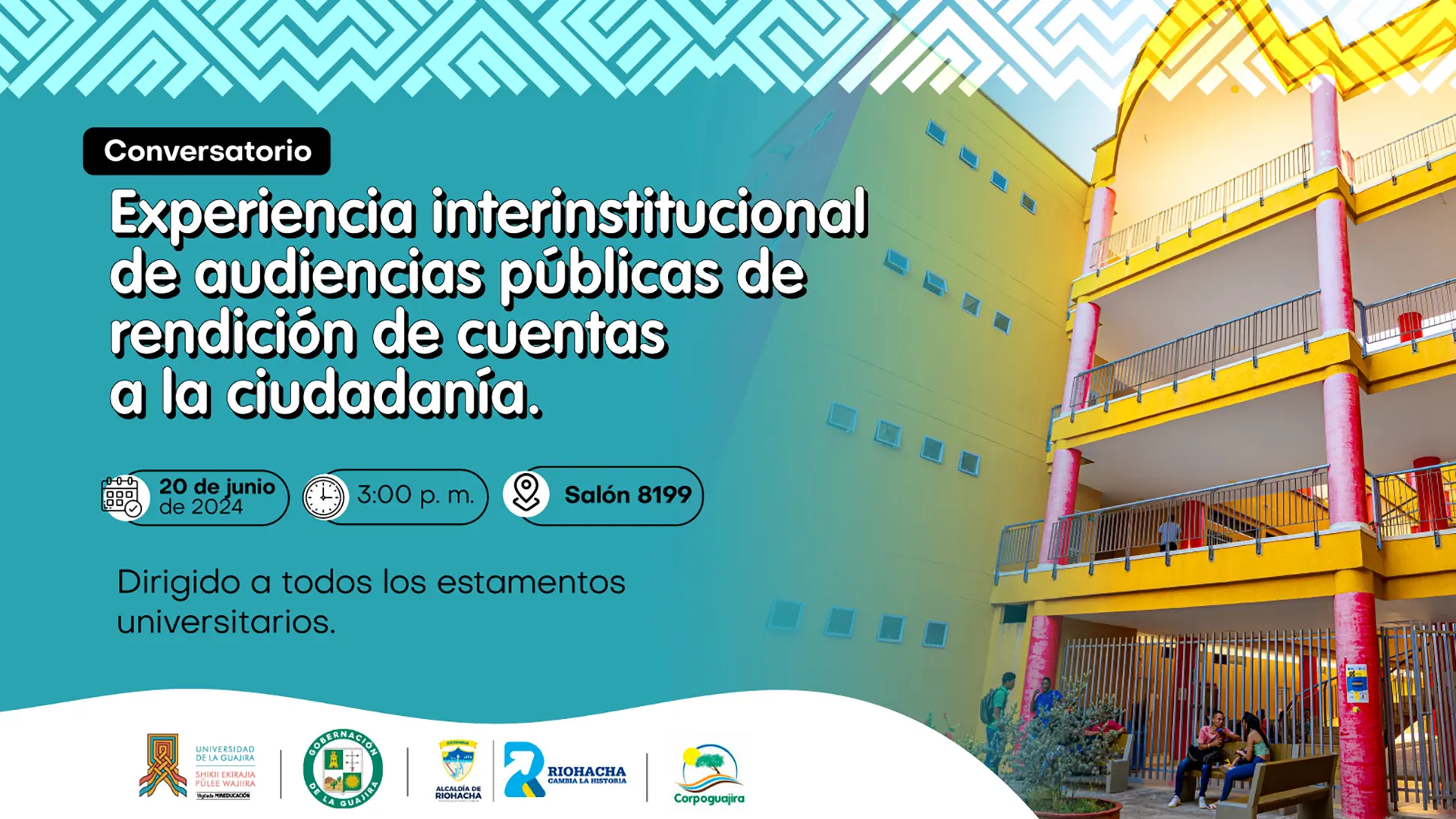 Conversatorio Experiencia interinstitucional de audiencias públicas de rendición de cuentas a la ciudadanía