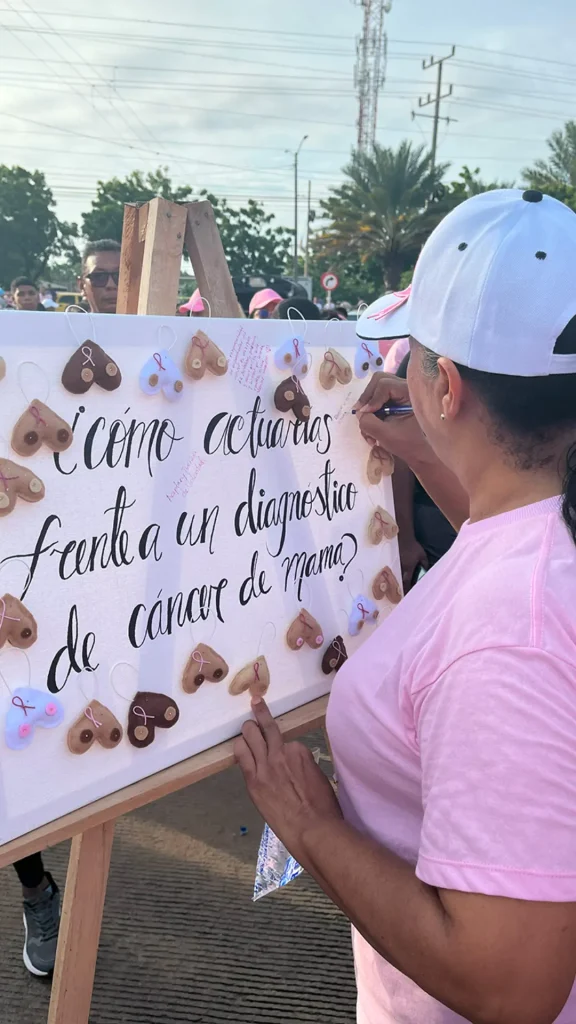 Carrera rosa "Yo corro por mi salud"