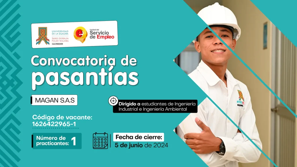 Convocatoria de pasantías - MAGAN S.A.S