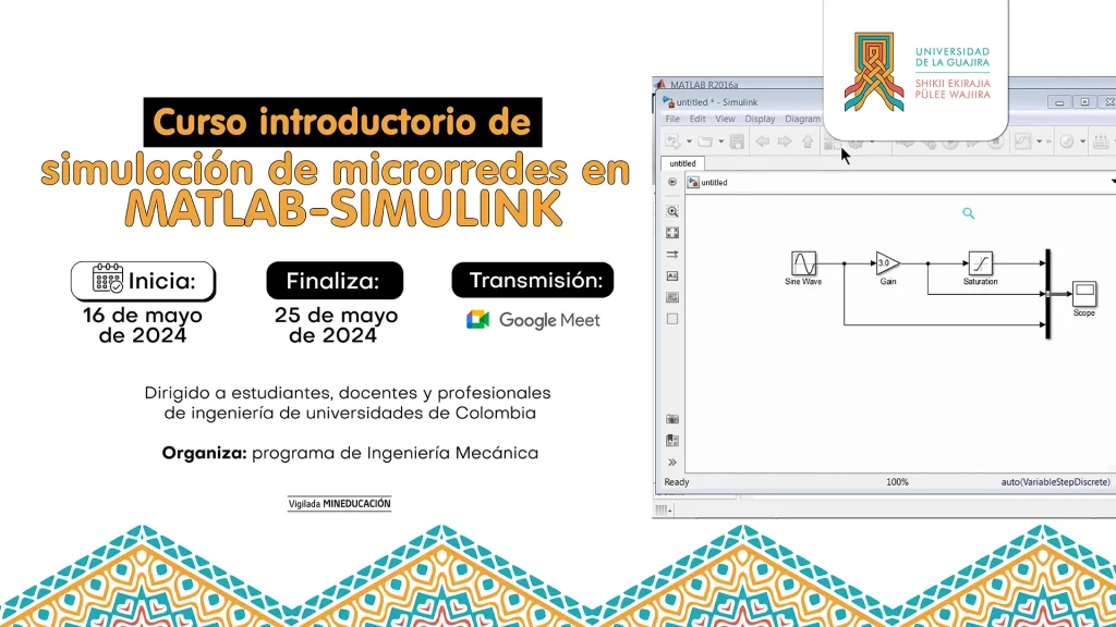 Curso introductorio de simulación de microrredes en MATLAB-SIMULINK