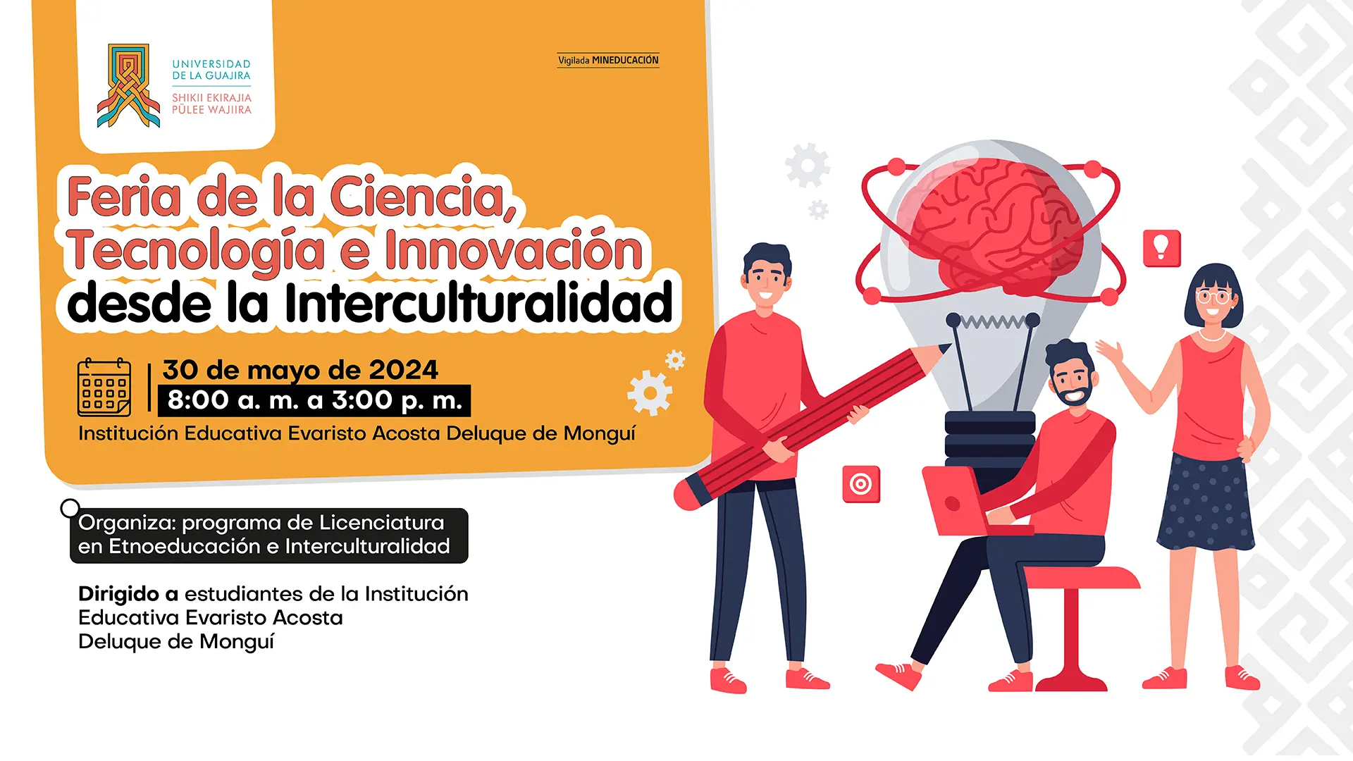 Feria de la ciencia, tecnología e innovación desde la interculturalidad