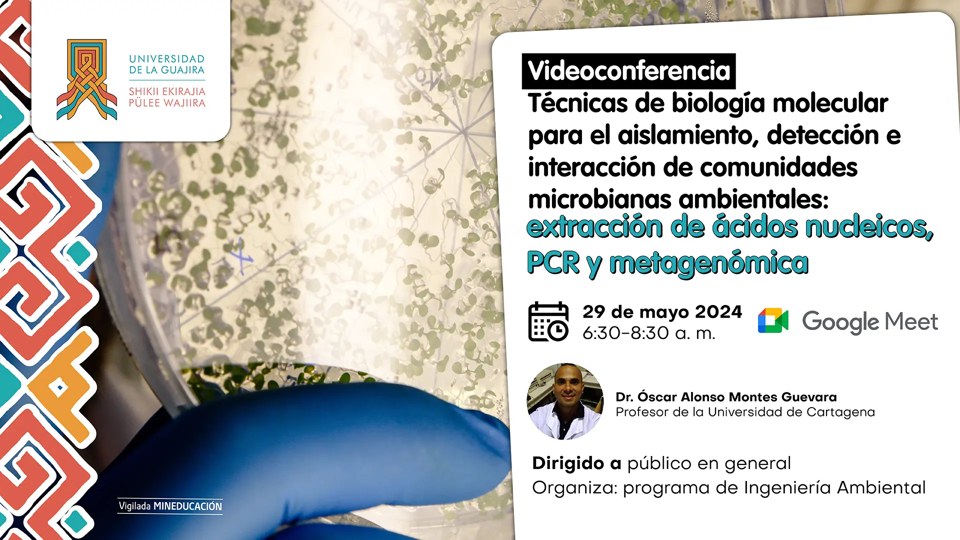 Técnicas de biología molecular para el aislamiento, detección e interacción de comunidades microbianas ambientales: extracción de ácidos nucleicos, PCR ymetagenómica