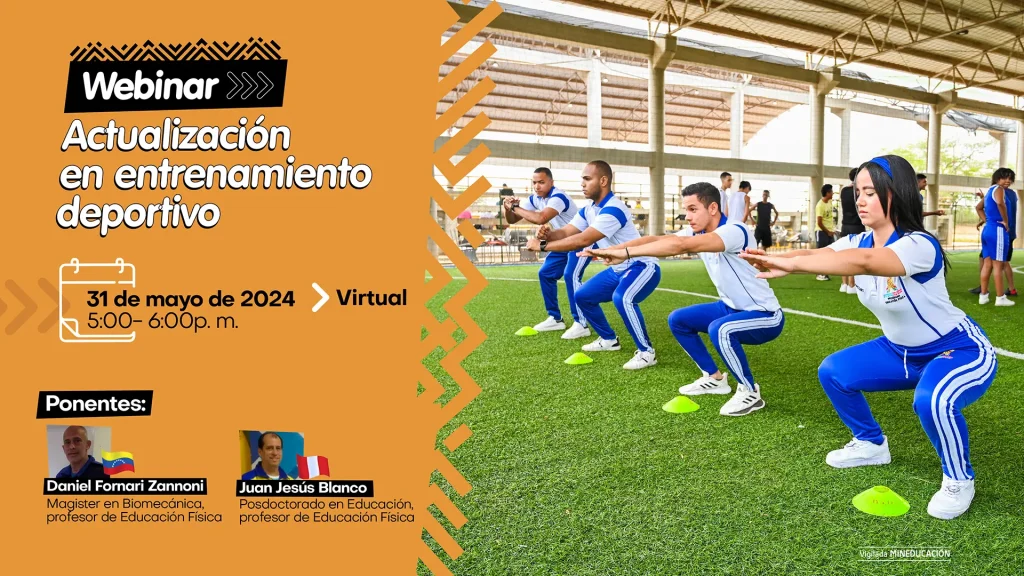 Webinar: actualización en entrenamiento deportivo