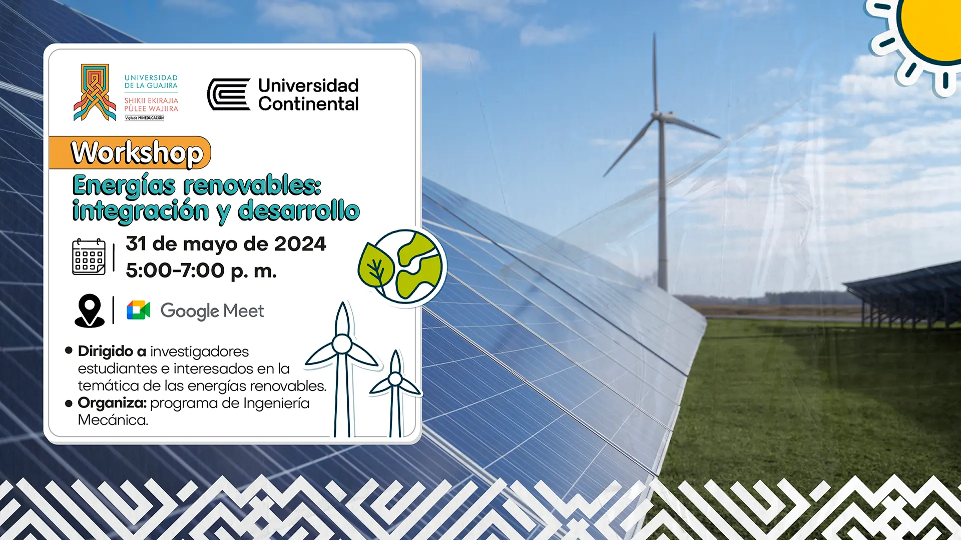 Workshop Energías renovables integración y desarrollo