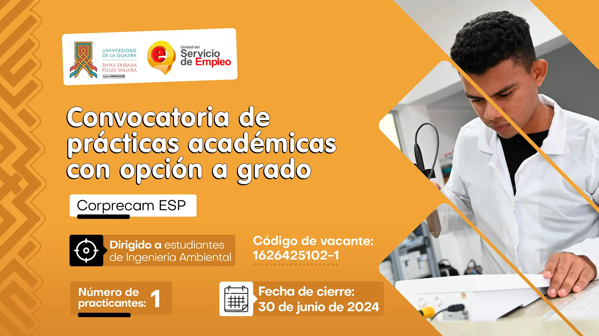 CONVOCATORIA DE PRACTICAS - CORPRECAM ESP