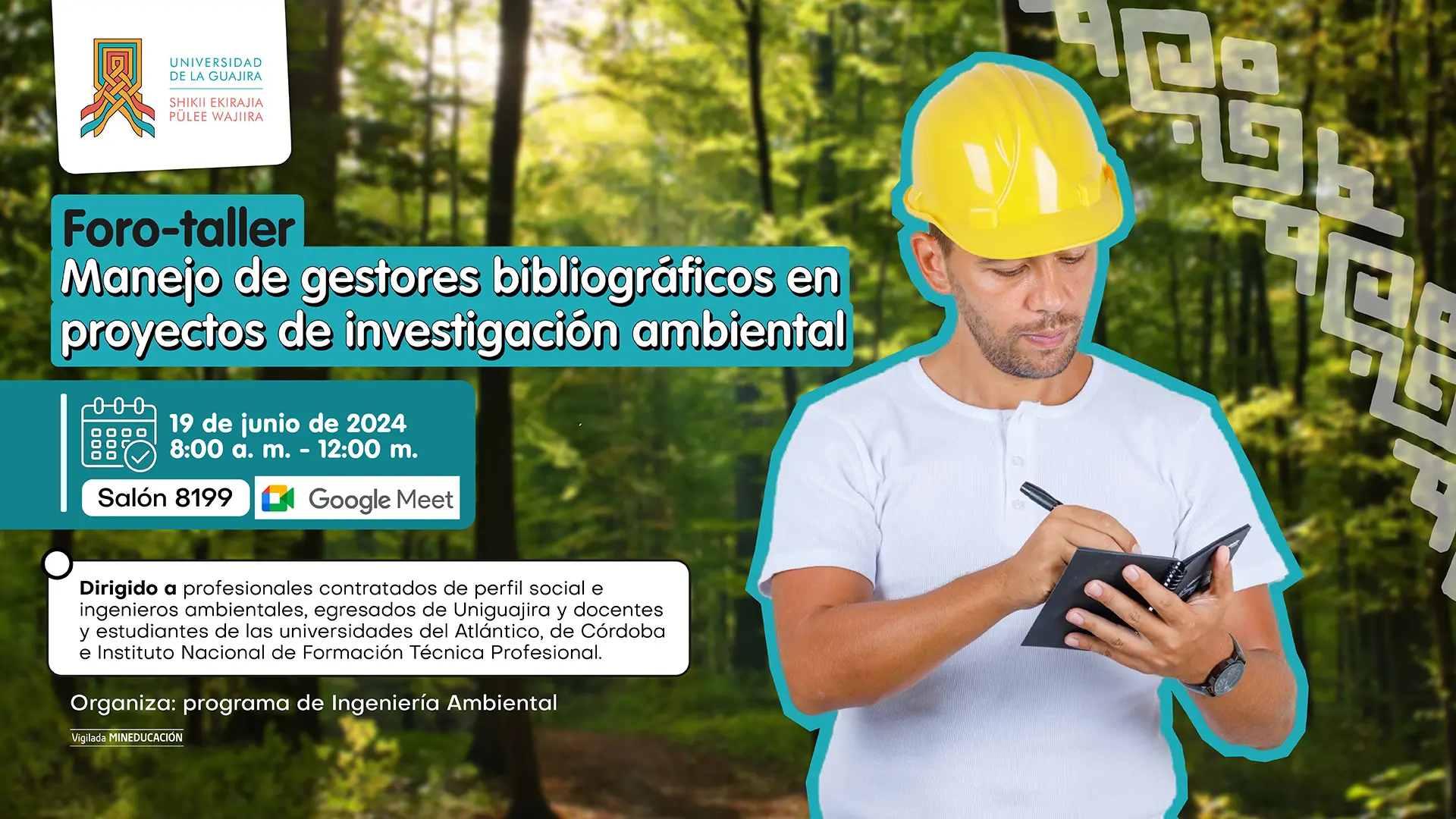 Foro-taller: Manejo de gestores bibliográficos en proyectos de investigación ambiental
