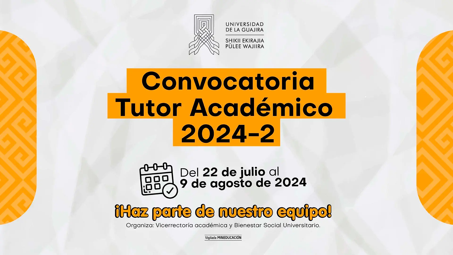 Convocatoria Estudiante Tutor: