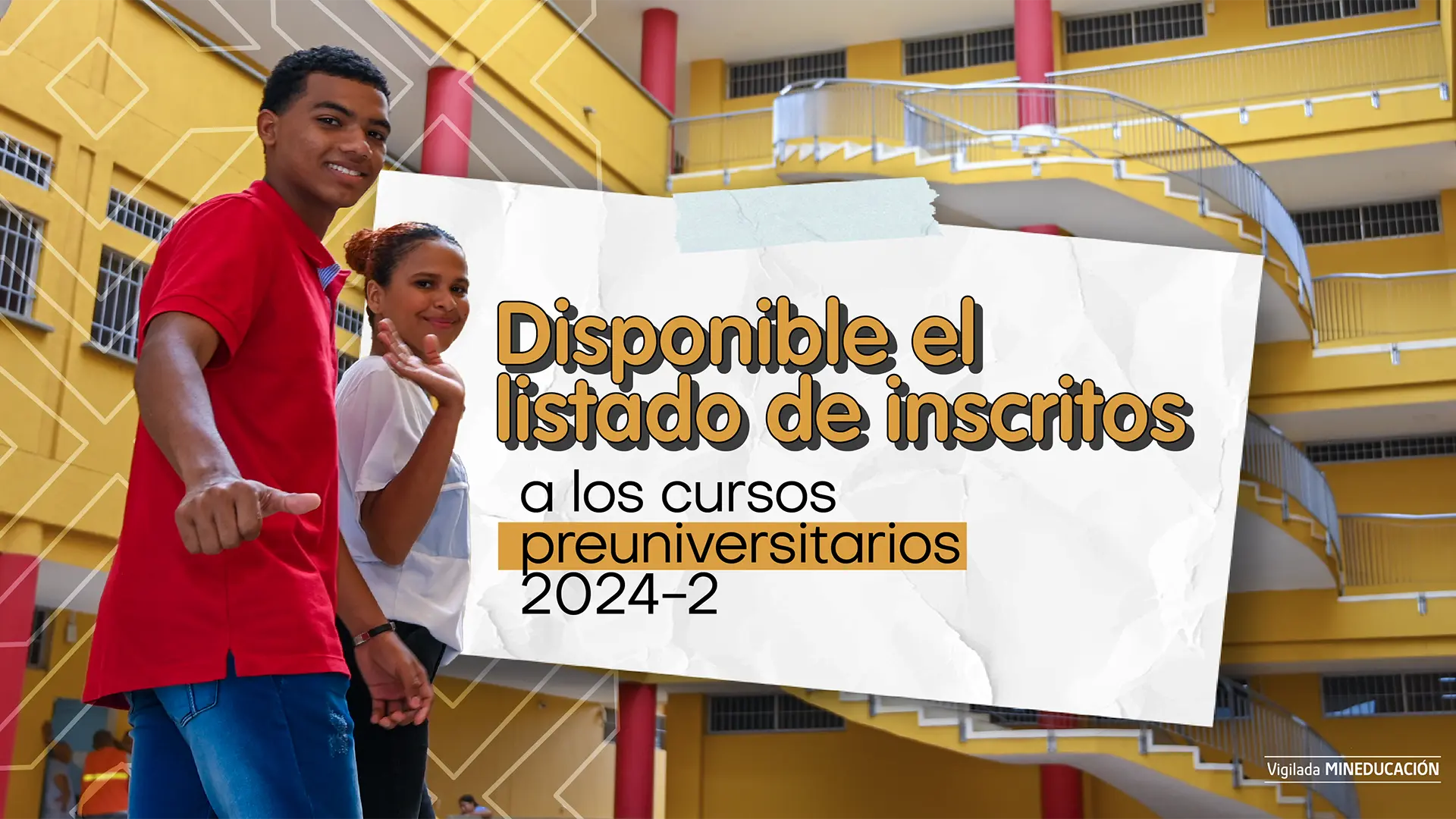 Listado de inscritos a los cursos preuniversitarios 2024-2