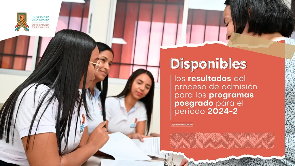 Resultados de admisiones disponibles