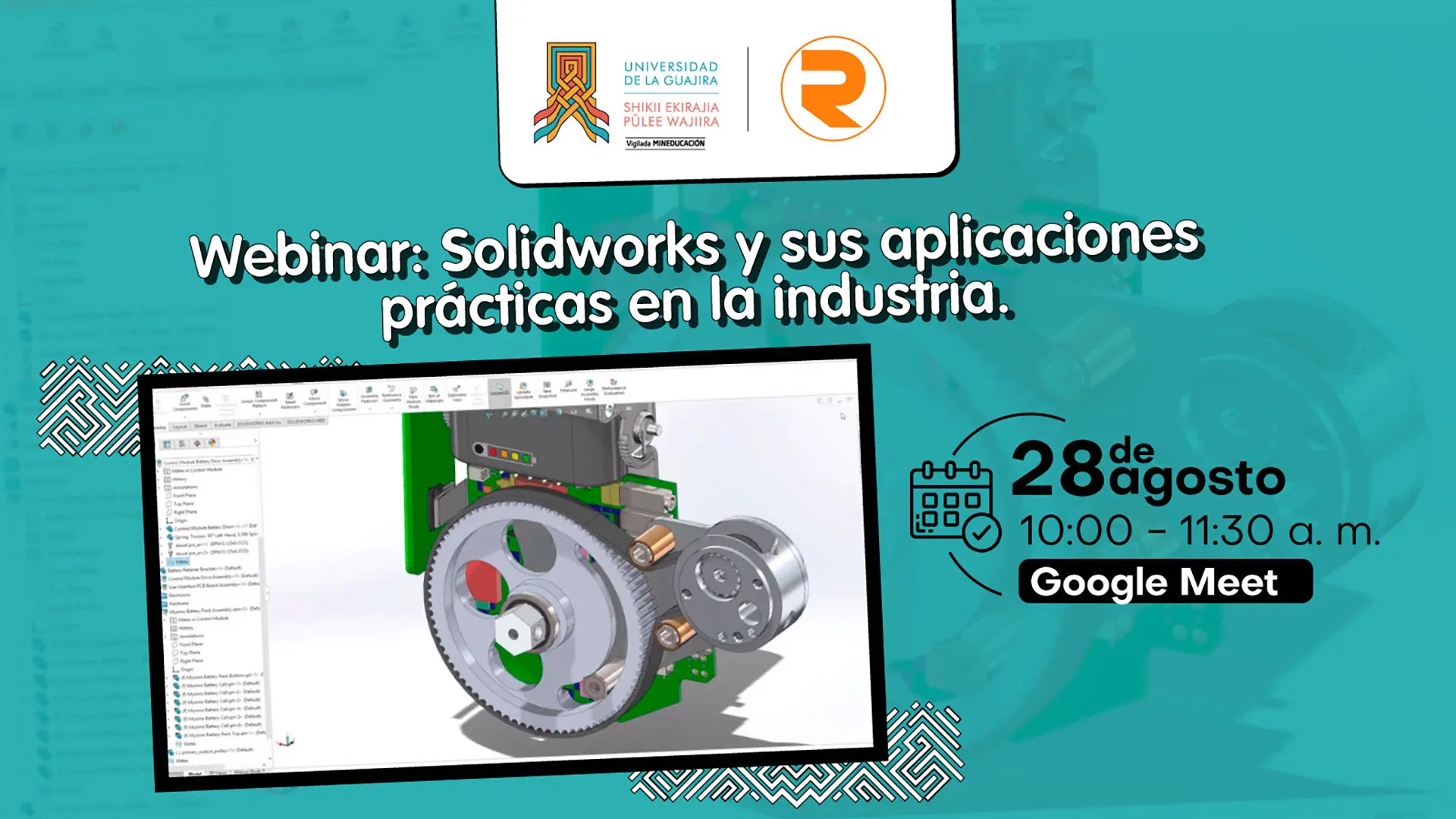 Webinar: Solidworks y sus aplicaciones prácticas en la industria