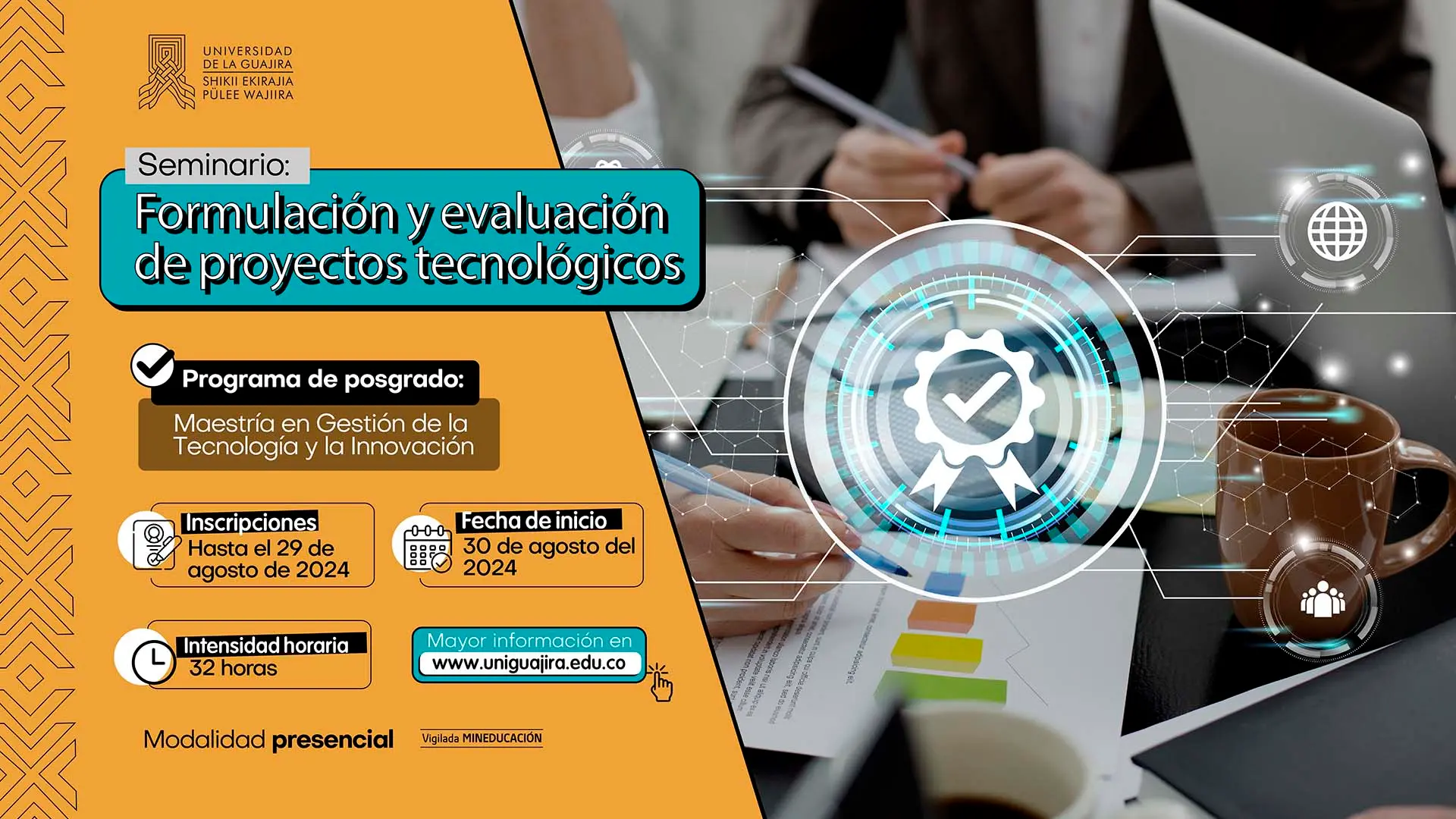 Seminario: Formulación y evaluación y proyectos tecnológicos.