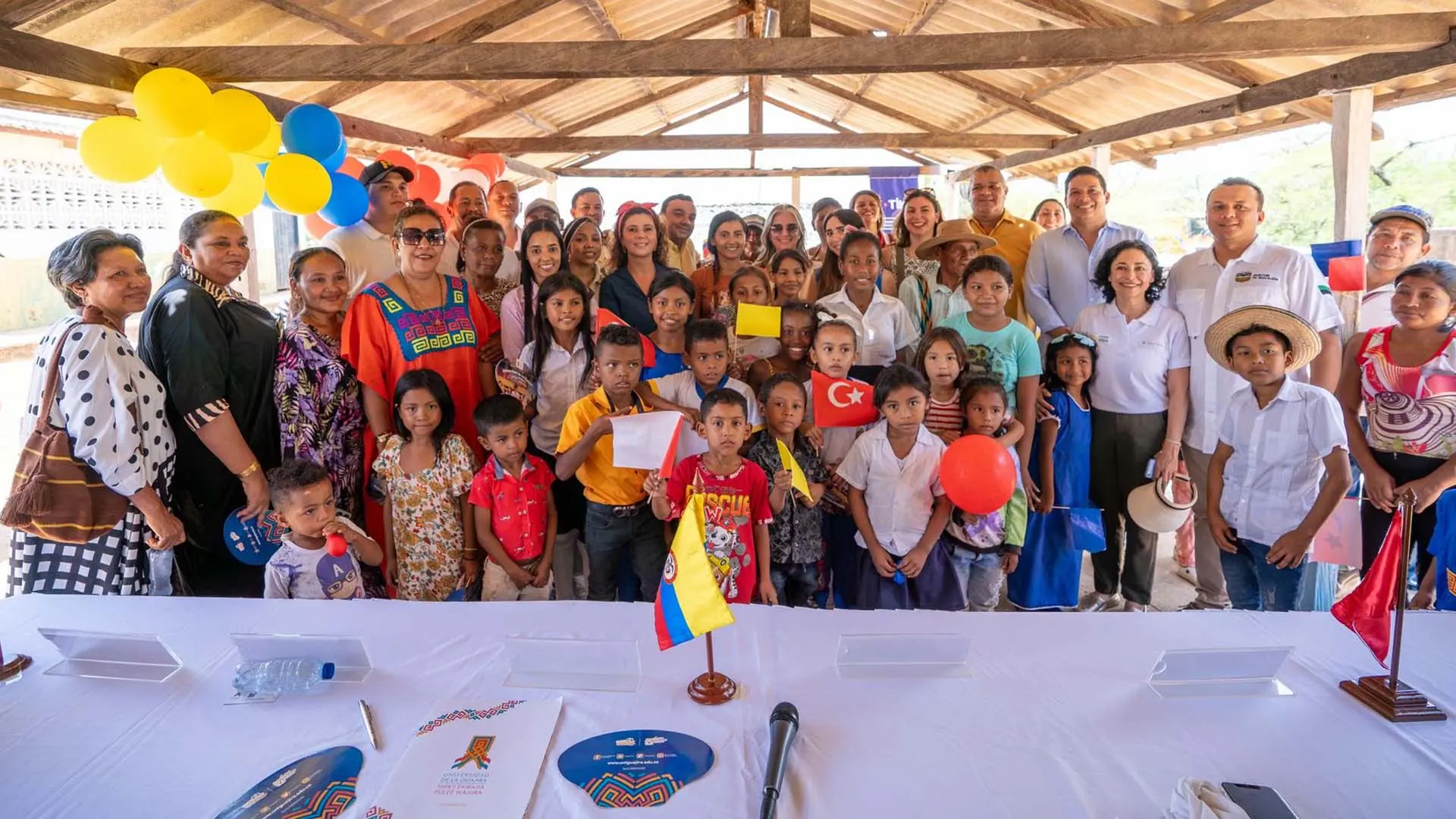 Uniguajira y Agencia Turca de Cooperación Tika mejoran el acceso al agua potable en Barrancas