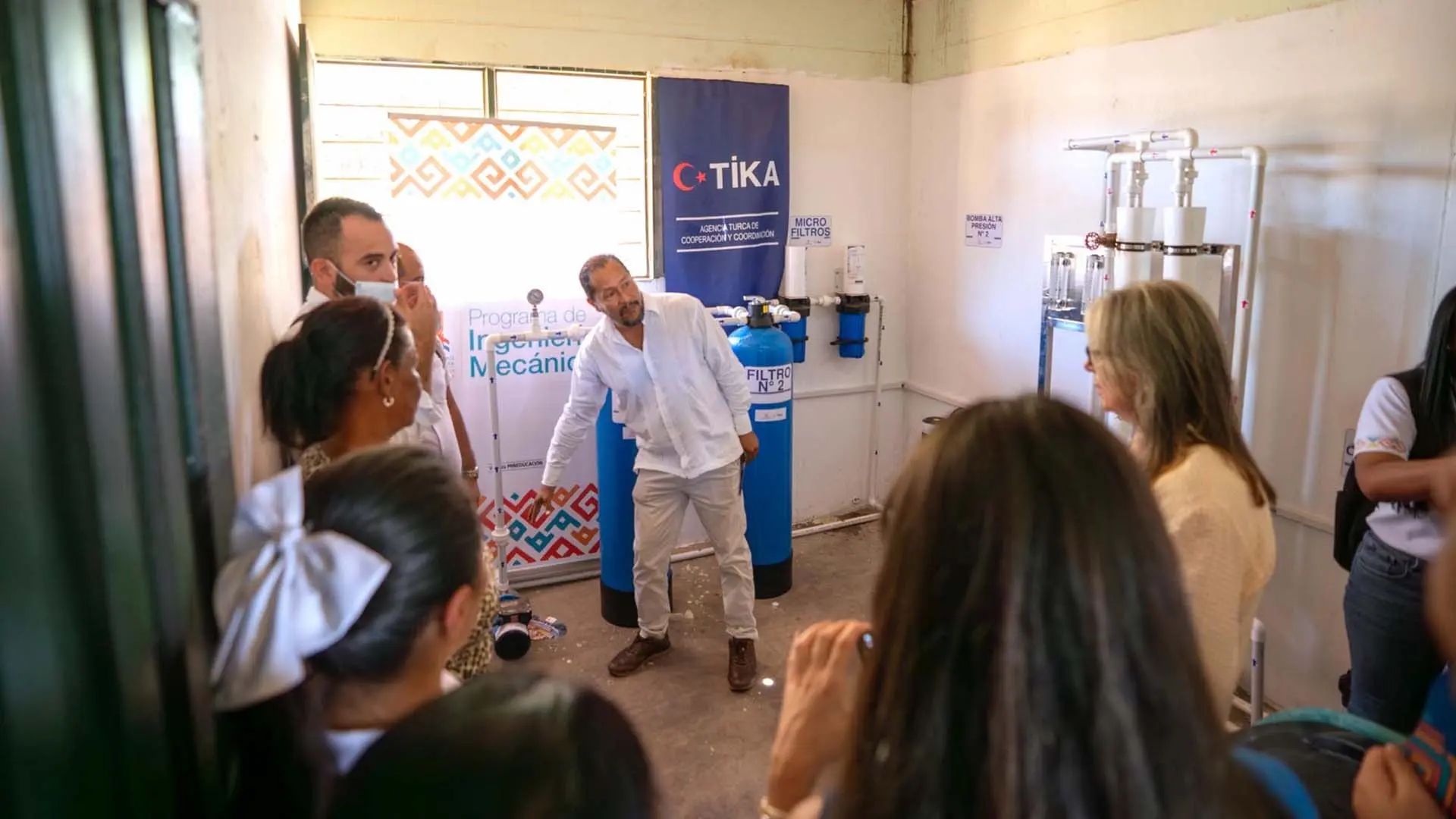 Uniguajira y Agencia Turca de Cooperación Tika mejoran el acceso al agua potable en Barrancas