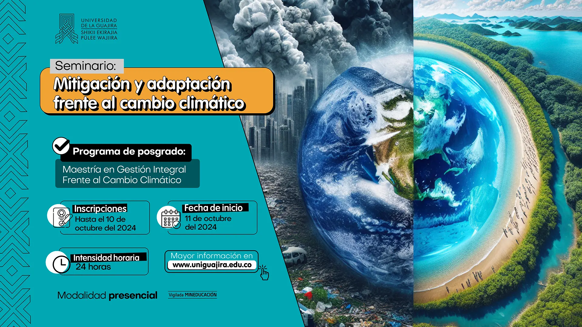 Seminario: Mitigación y adaptación frente al cambio climático