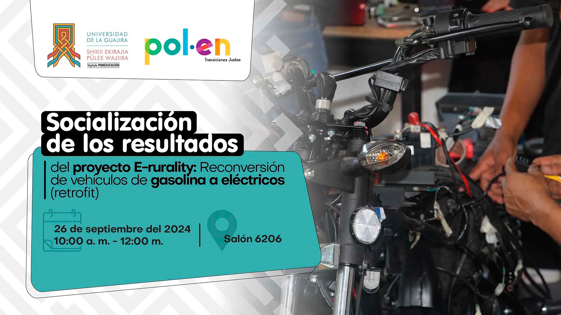 Socialización de los resultados del proyecto E-rurality: Reconversión de vehículos de gasolina a eléctricos (retrofit)