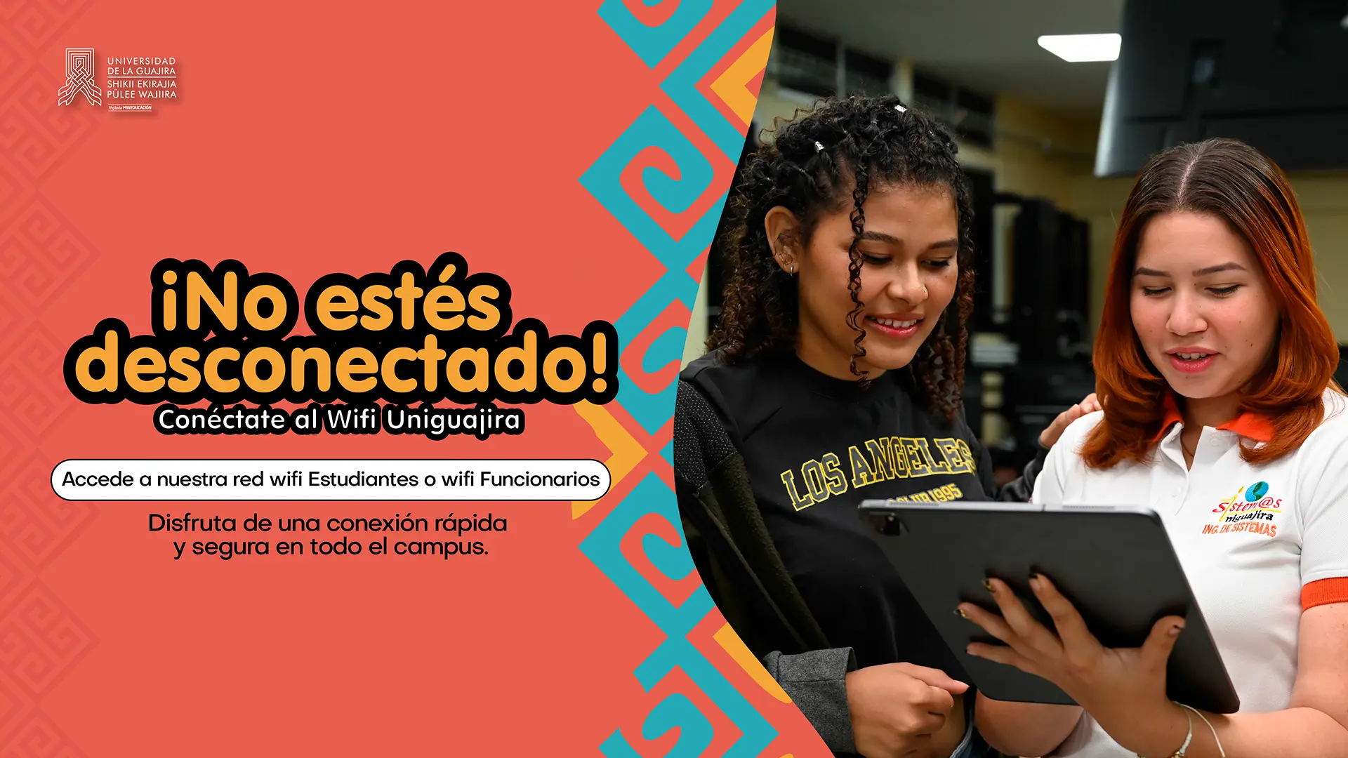 Conectarte a la red Wifi de Uniguajira