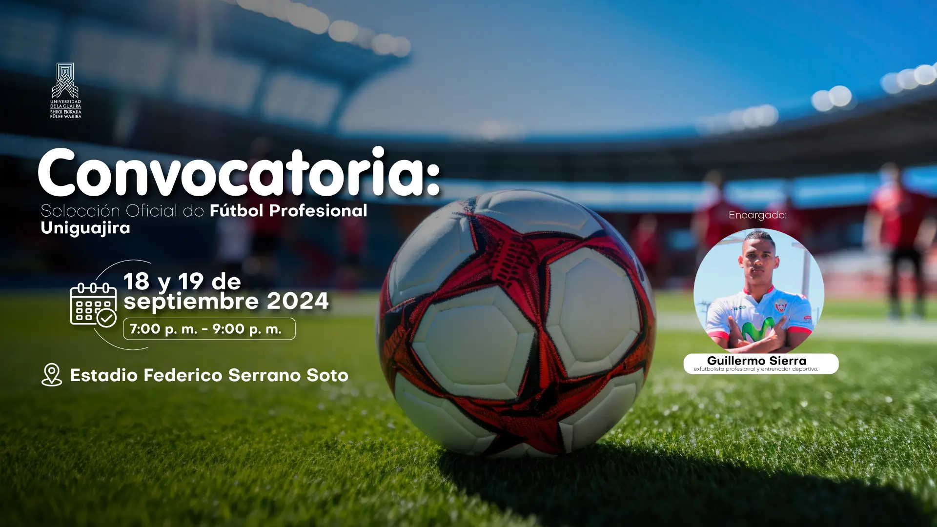 ¿Tienes pasión por el fútbol y sueñas con representar a Uniguajira en un equipo profesional? Esta es tu oportunidad.