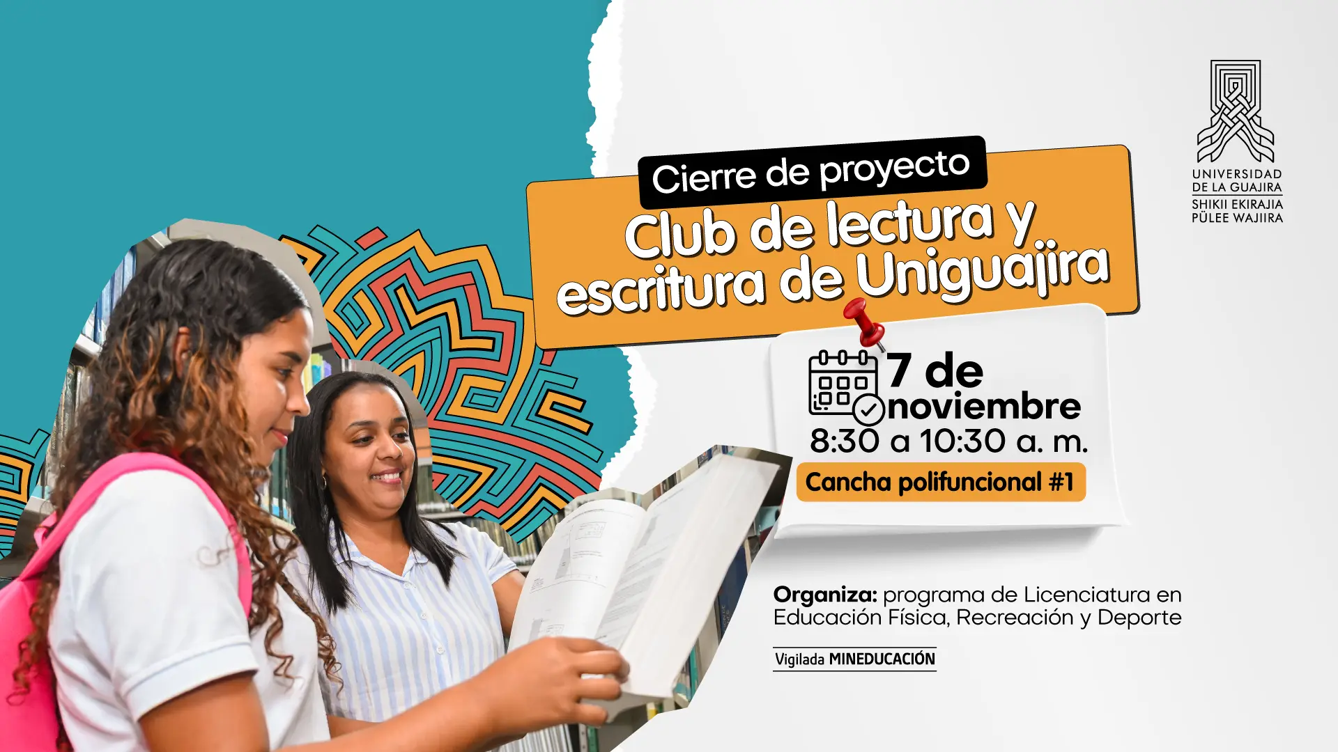 Club de lectura y escritura de Uniguajira