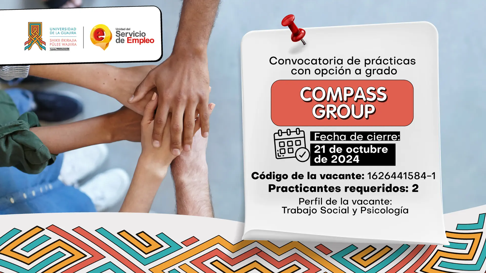 Convocatoria de Prácticas con Opción a Grado - Compass Group