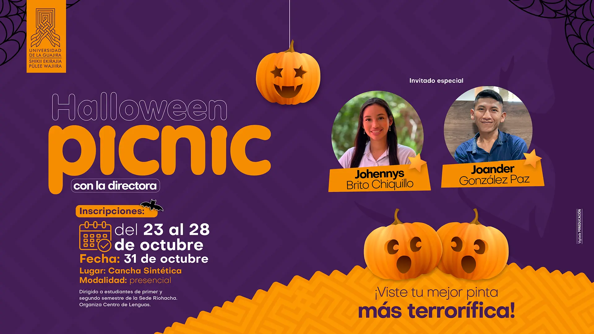 Halloween Picnic con la directora
