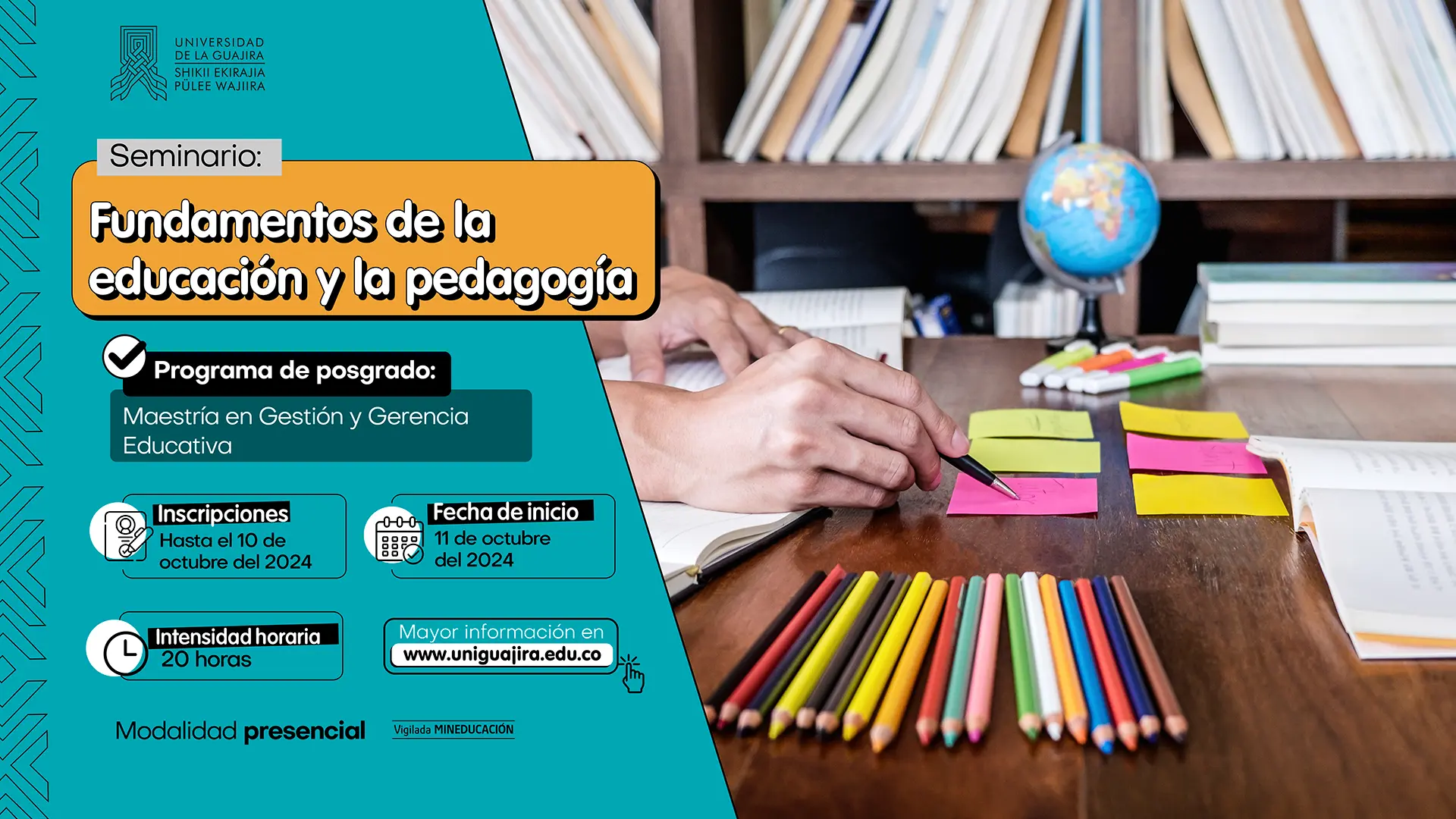 Seminario: Fundamentos de la educación y la pedagogía