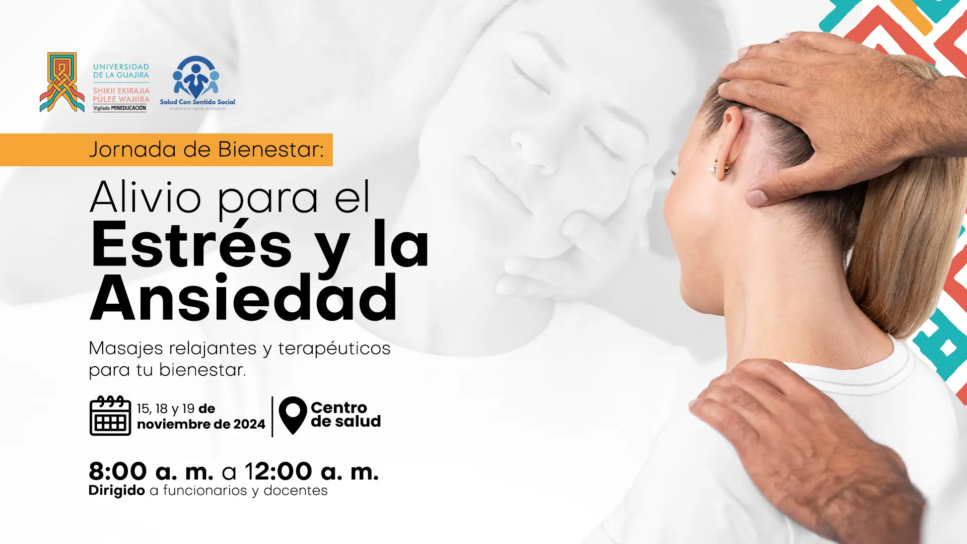 Jornada de Bienestar: Alivio para el Estrés y la Ansiedad