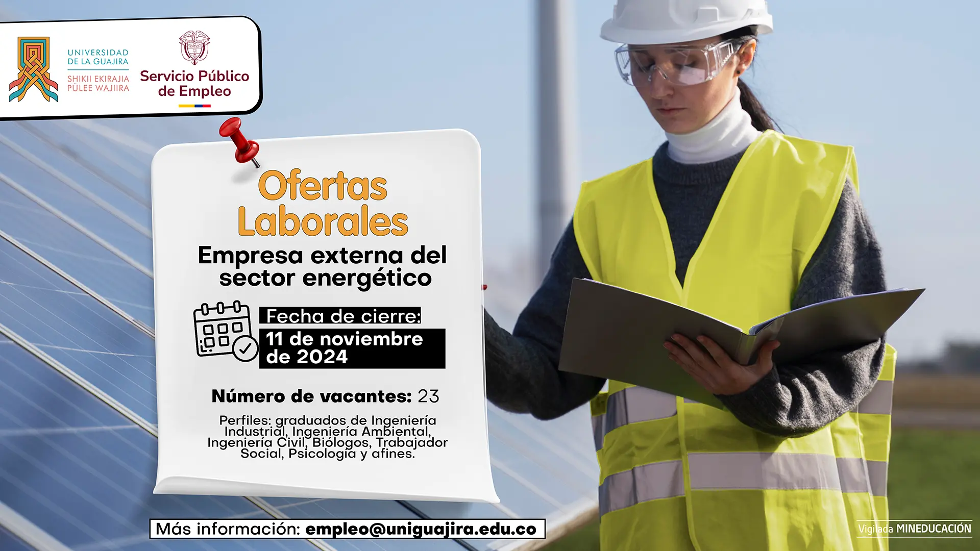Oportunidades laborales en el sector energético