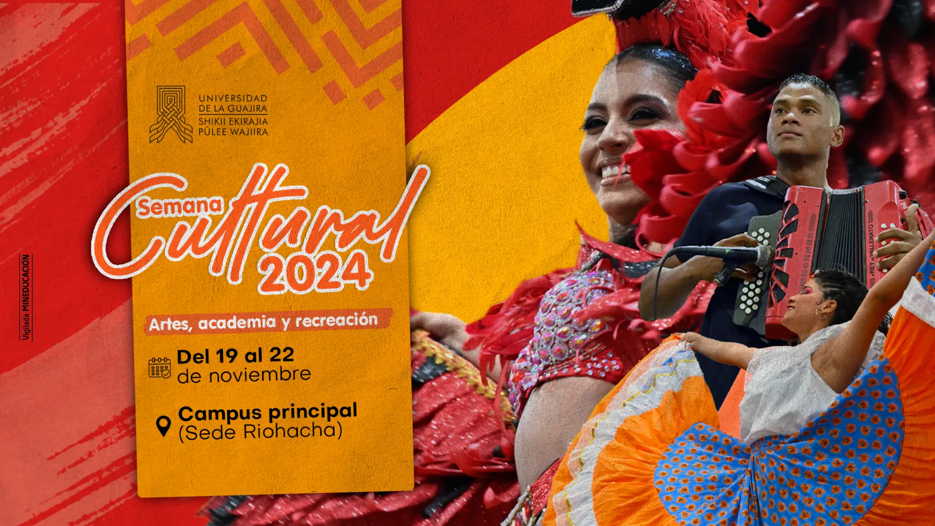 Semana Cultural Uniguajira: Artes, academia y recreación