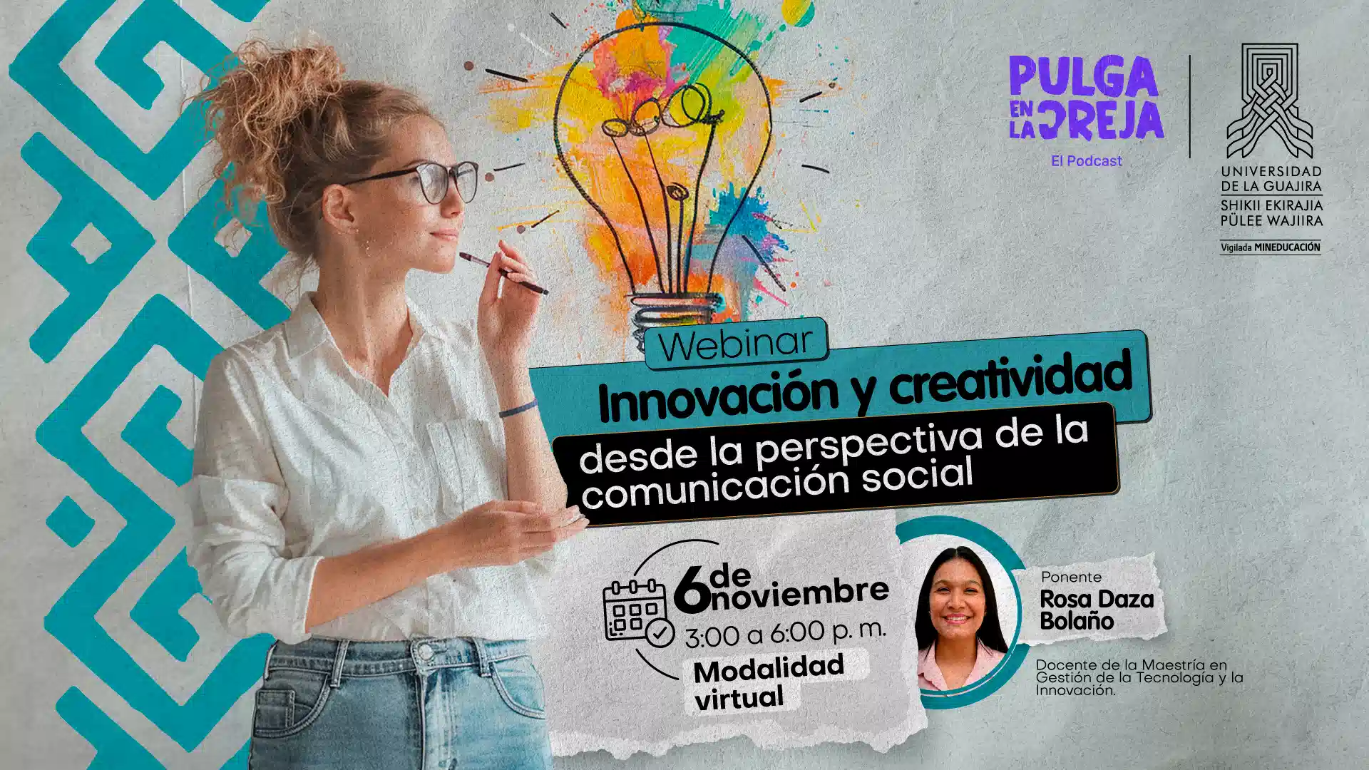 Webinar: Innovación y creatividad desde la perspectiva de la Comunicación Social