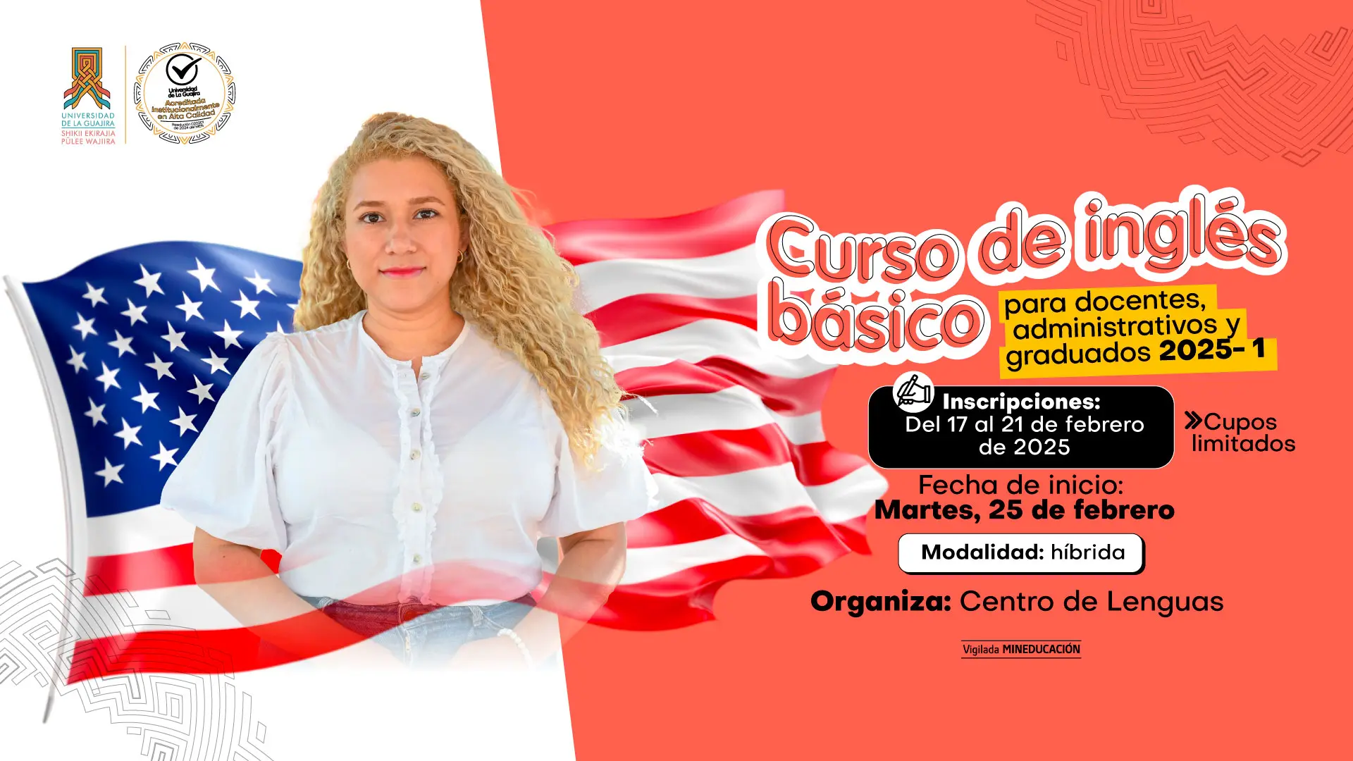 Curso de inglés básico para docentes, administrativos y graduados 2025 -1
