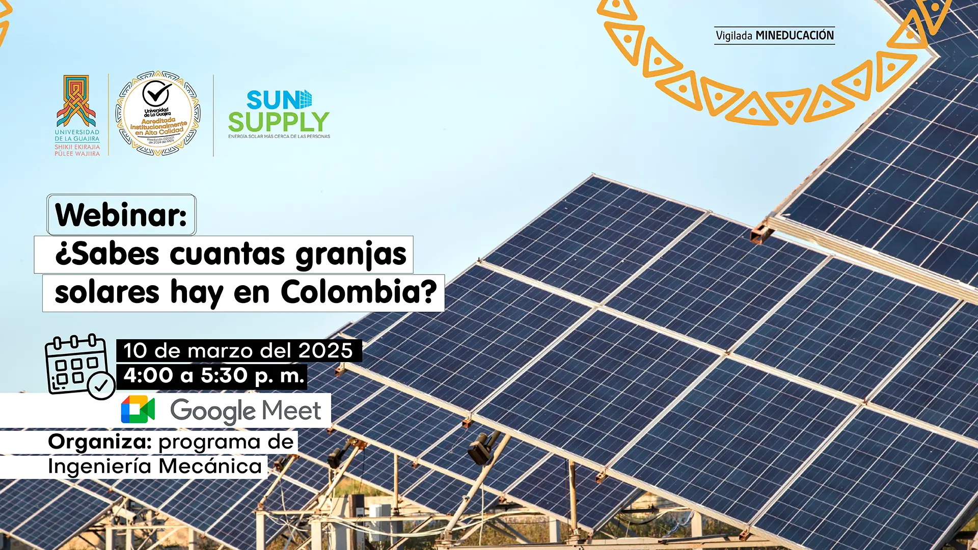 Webinar: ¿Sabes cuantas granjas solares hay en Colombia?