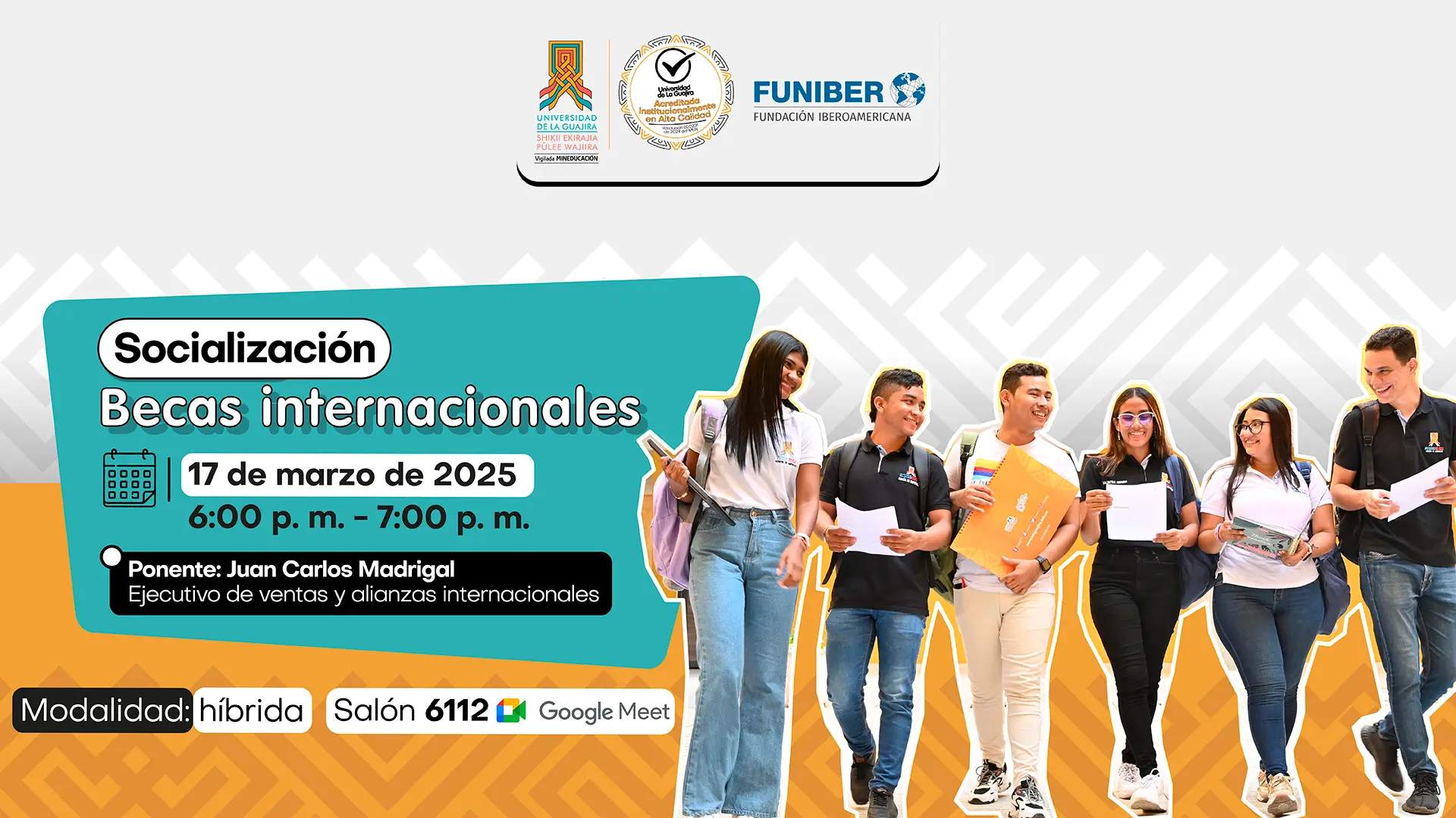 Socialización: Becas de Posgrados Internacionales - FUNIBER