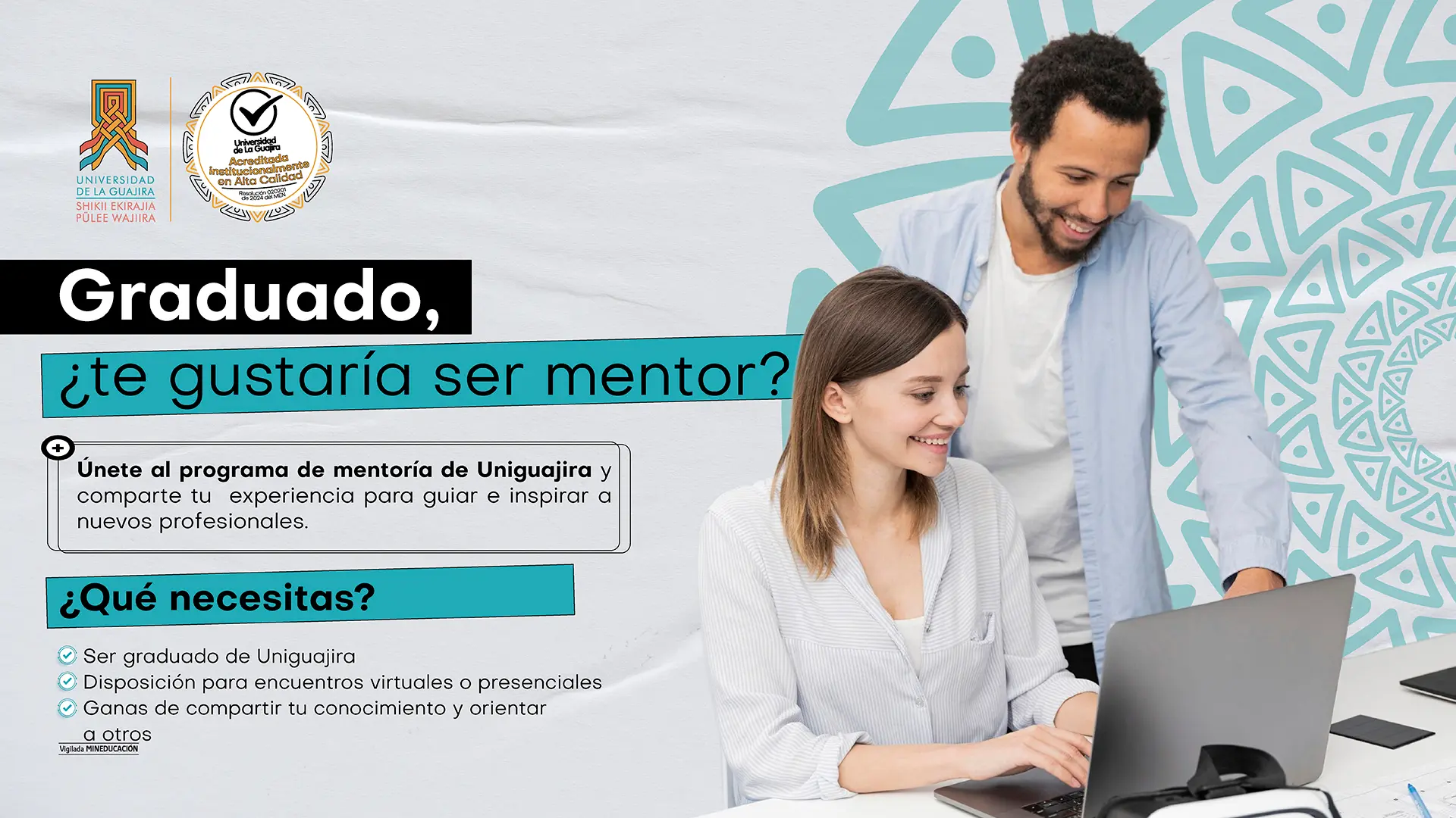 Convocatoria para mentores graduados