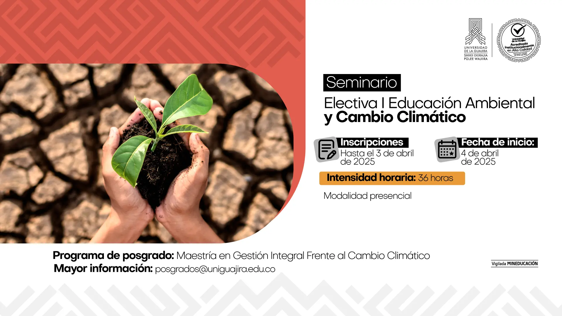 Seminario Electiva I Educación Ambiental y Cambio Climático