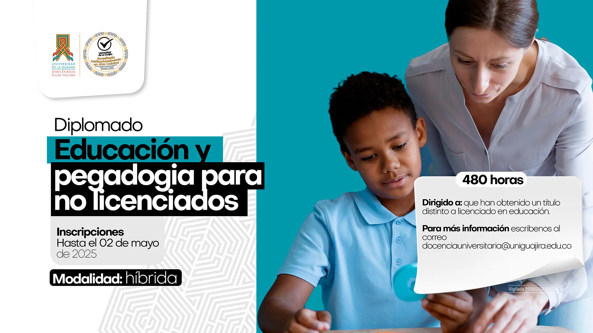 Diplomado Educación y pedagogía para no licenciados