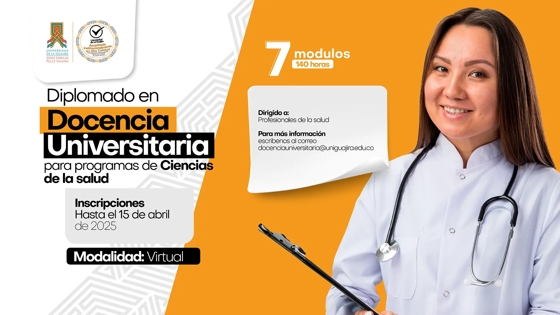 Diplomado en Docencia Universitaria para programas de Ciencias de la Salud