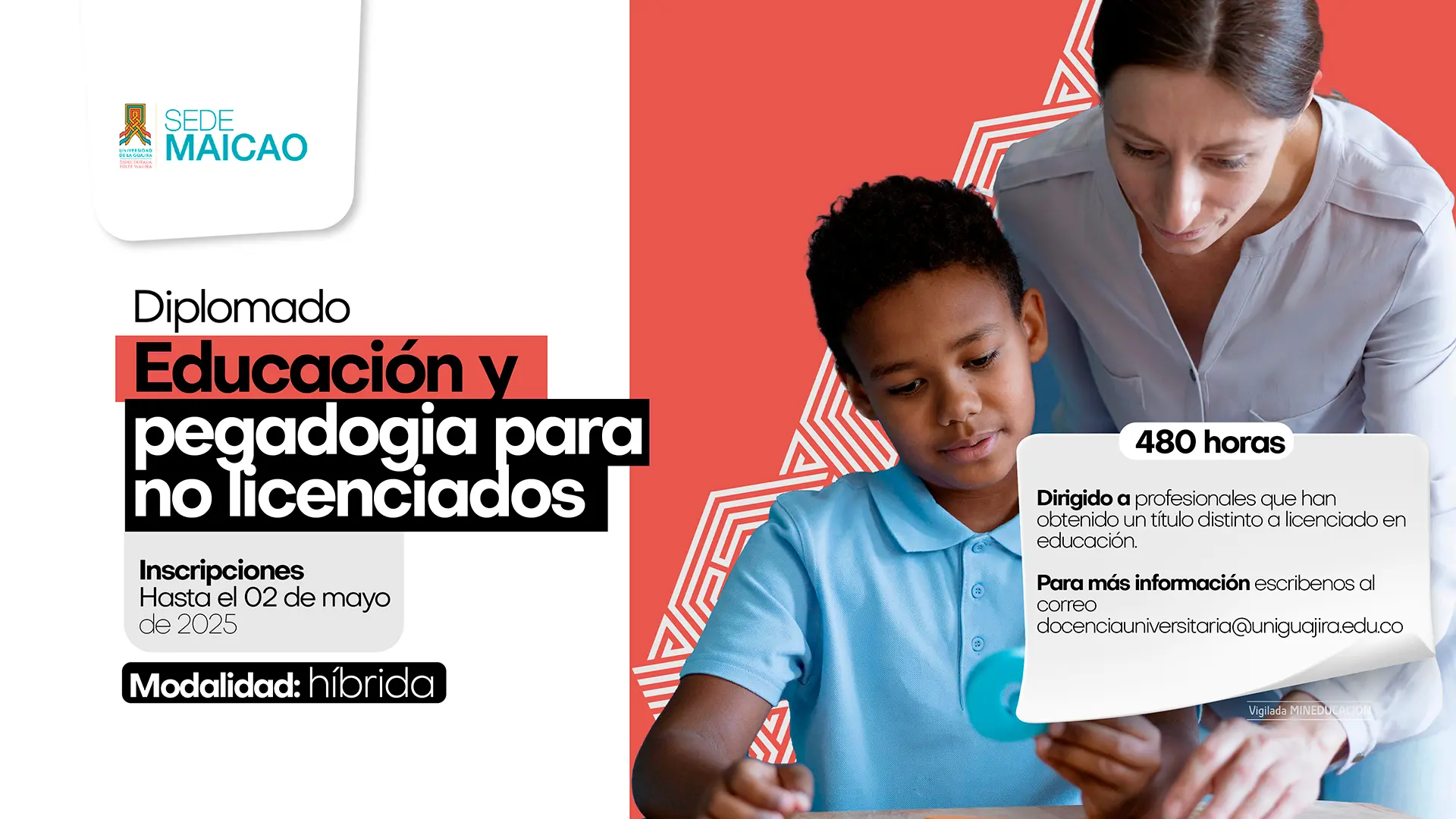 🎓 Diplomado en Formación en Educación y Pedagogía para No Licenciados | Sede Maicao
