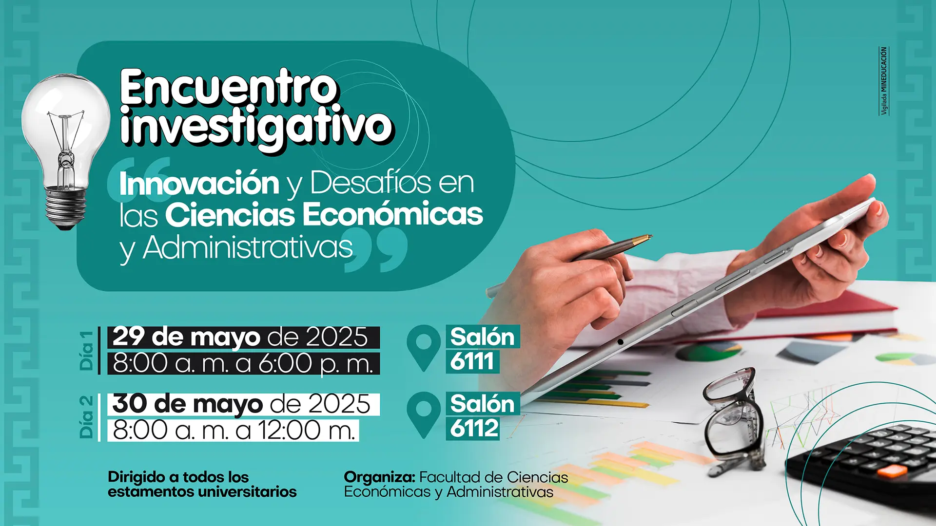 Encuentro investigativo "Innovación y Desafíos en las Ciencias Económicas y Administrativas"