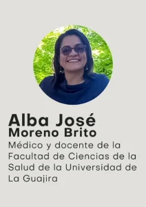 Alba Jose moreno Brito, medico y docente 