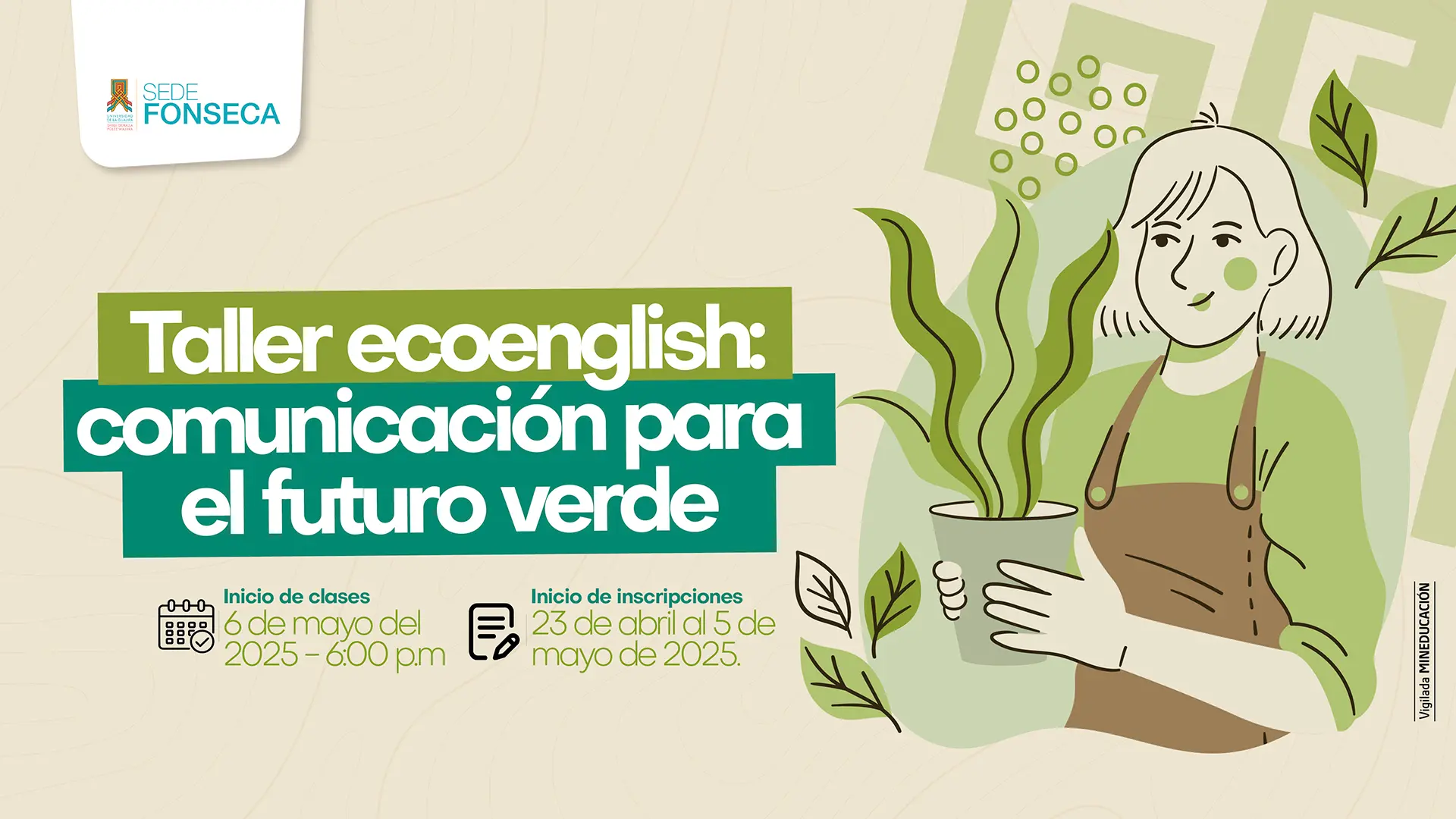 Taller ecoenglish: comunicación para el futuro verde