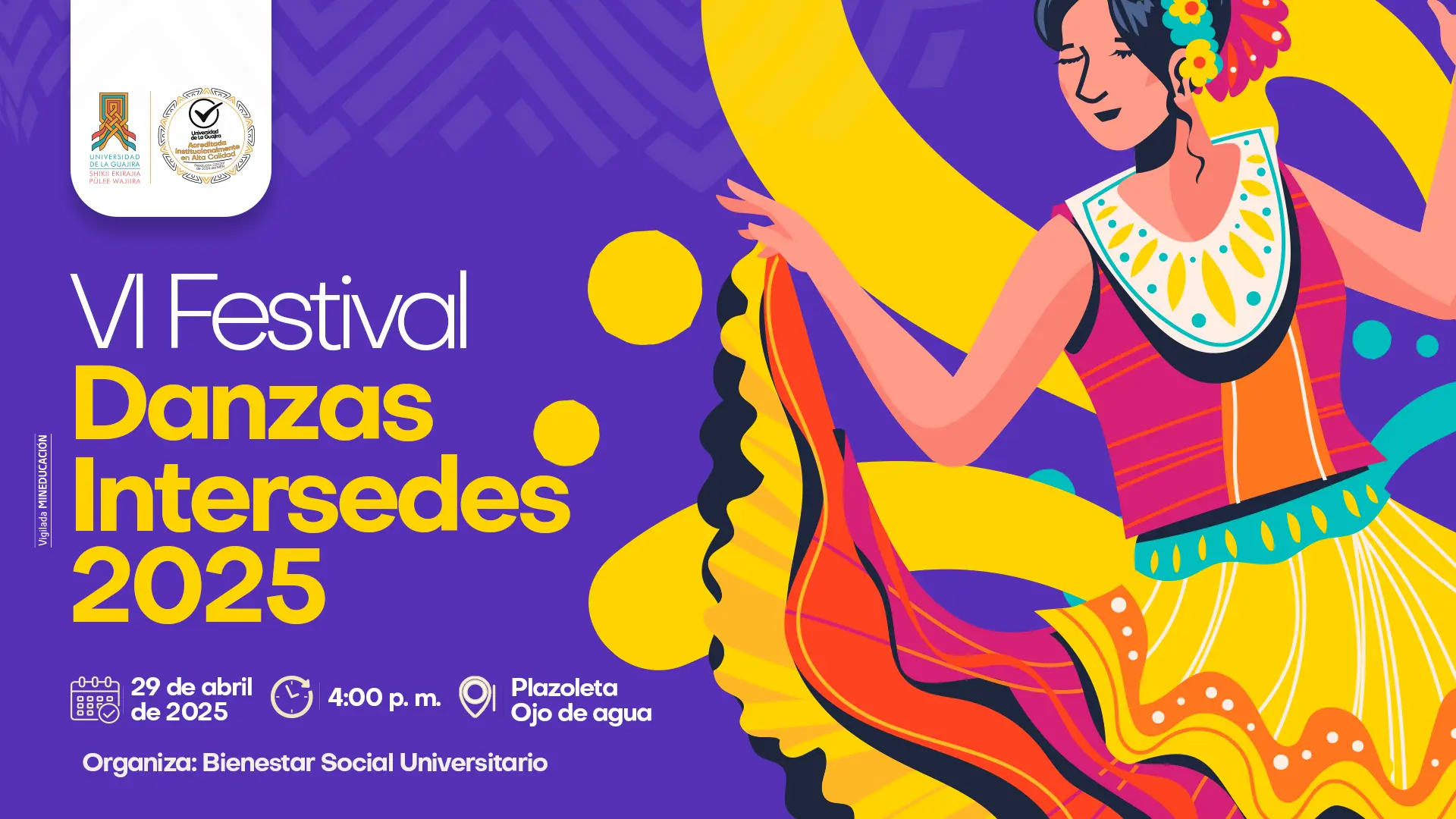 . VI Festival de Danzas Intersedes 2025 🎭