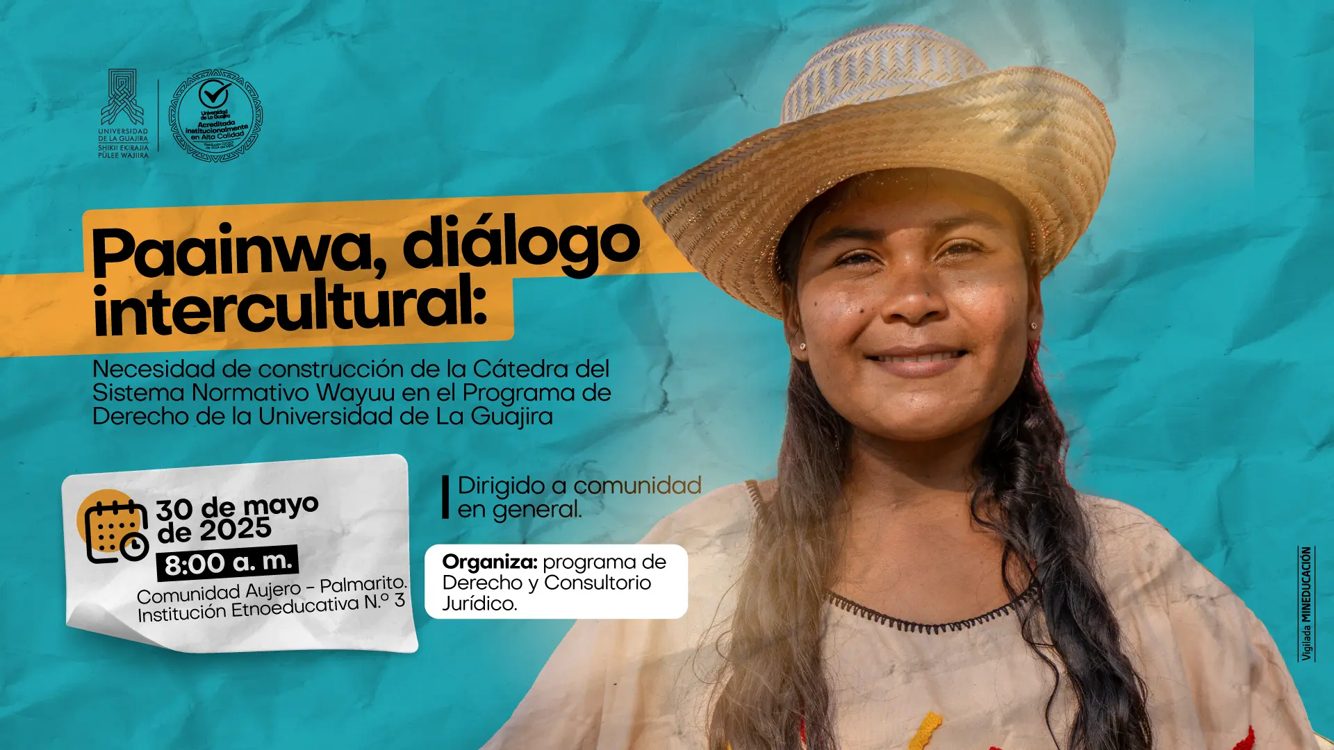 Paainwa, diálogo intercultural: necesidad de construcción de la Cátedra del Sistema Normativo Wayuu en el programa de Derecho de la Universidad de La Guajira