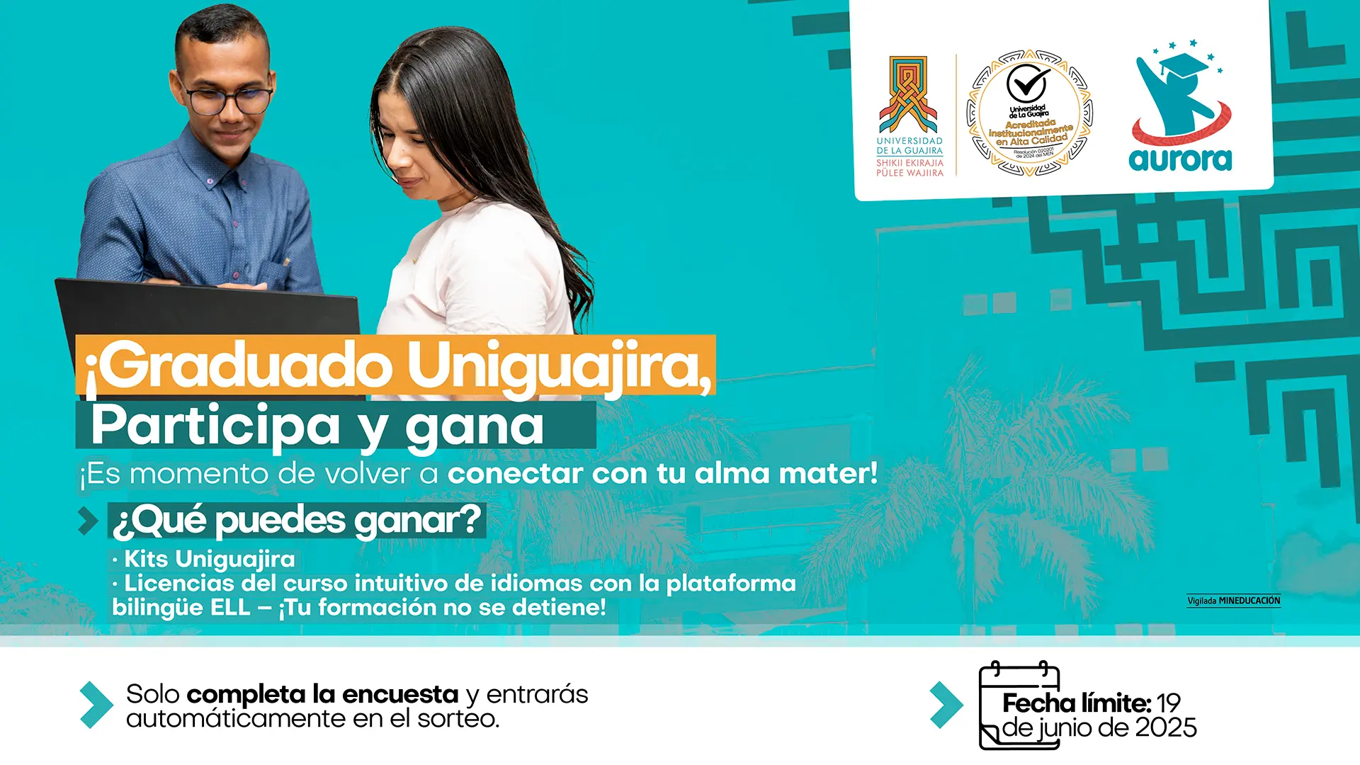 Graduado Uniguajira, esto es para ti