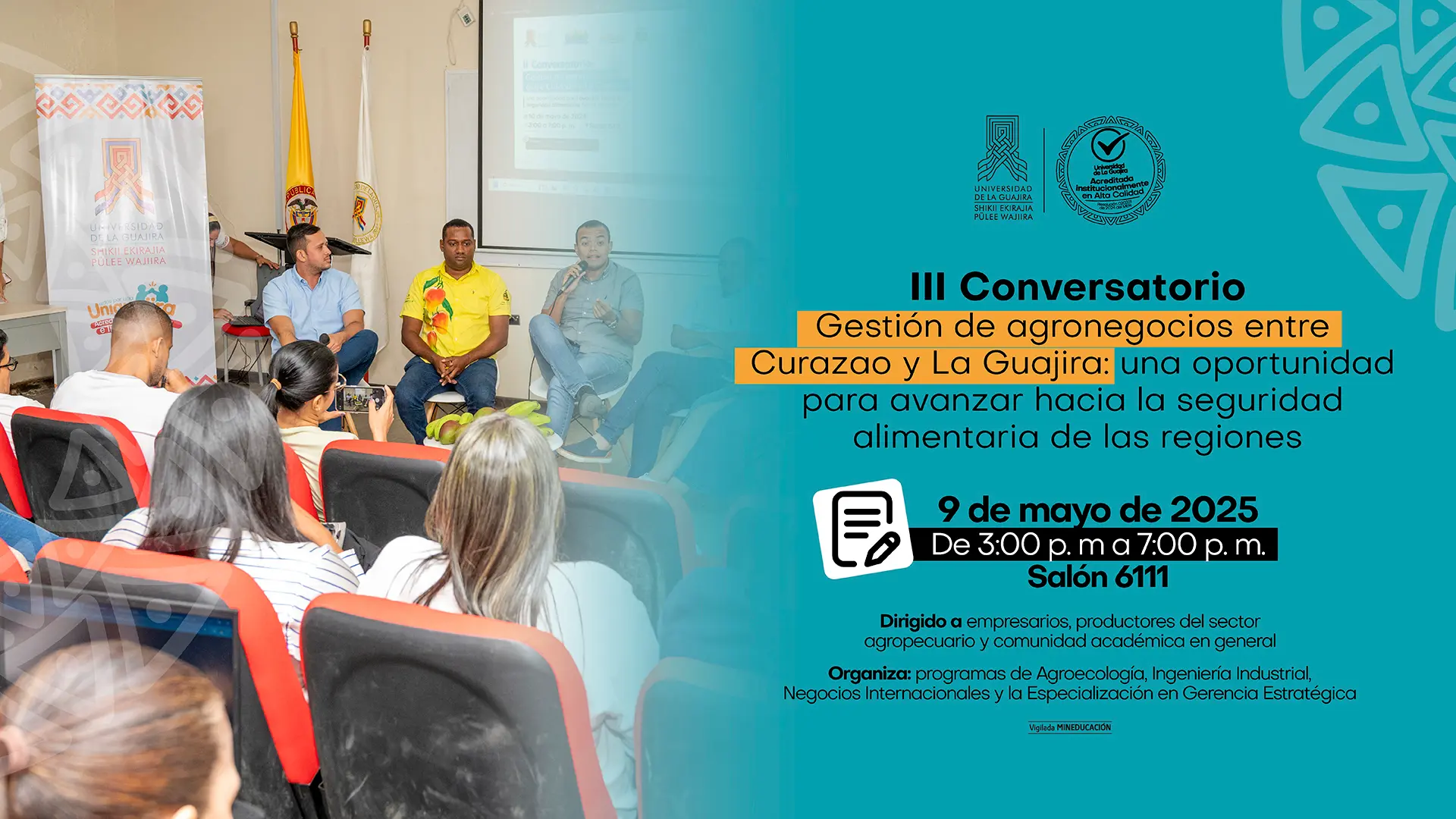 III Conversatorio Gestión de agronegocios entre Curazao y La Guajira una oportunidad para avanzar hacia la seguridad alimentaria de las regiones