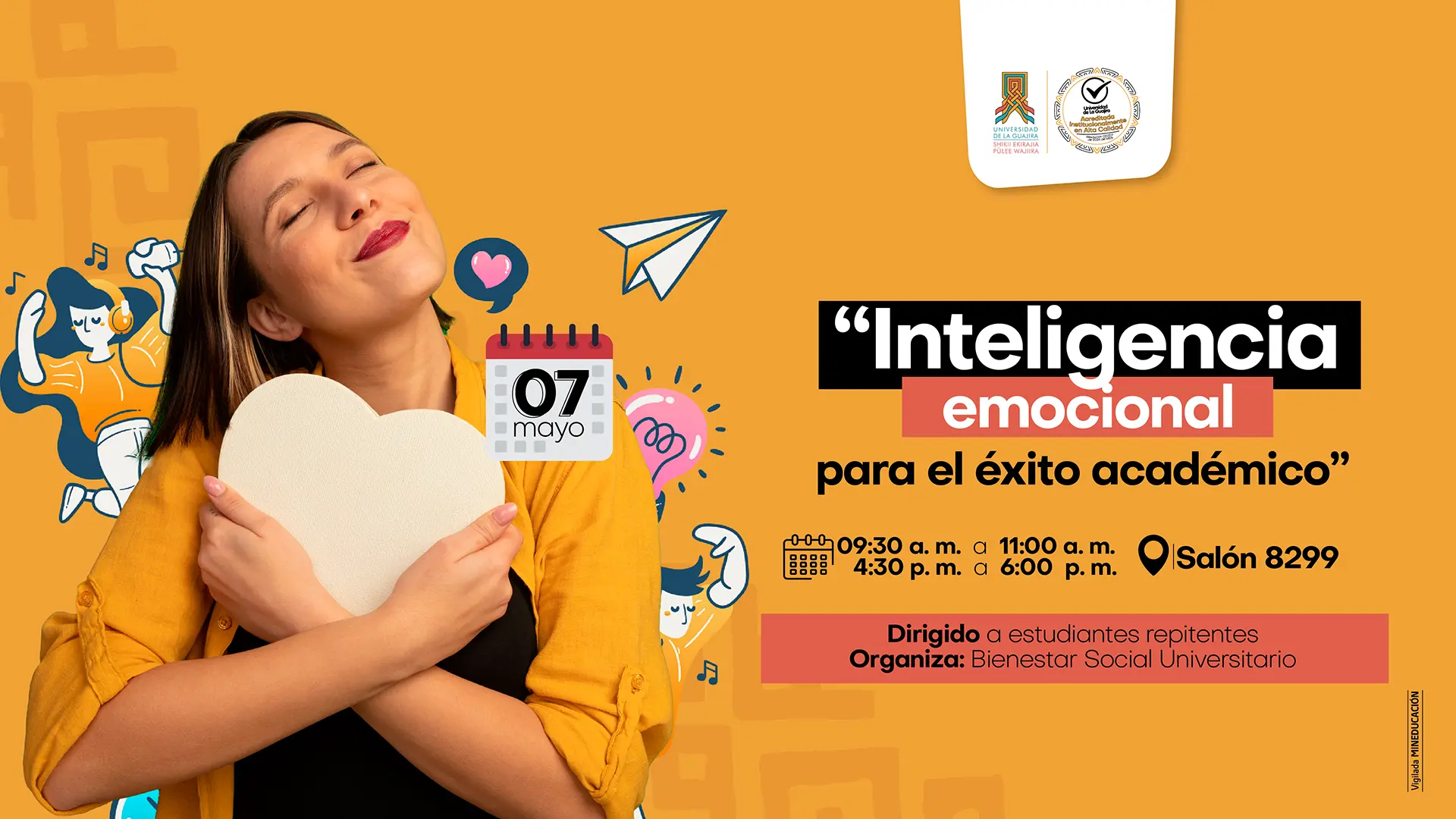 Taller: “Inteligencia emocional para el éxito académico”